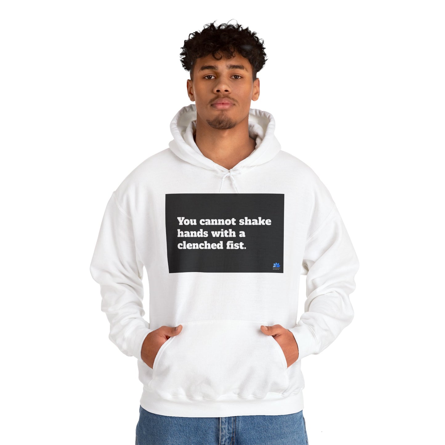 Back In Peace Unisex Heavy Blend ™ Hettegenser: Indira Gandhi Quotes