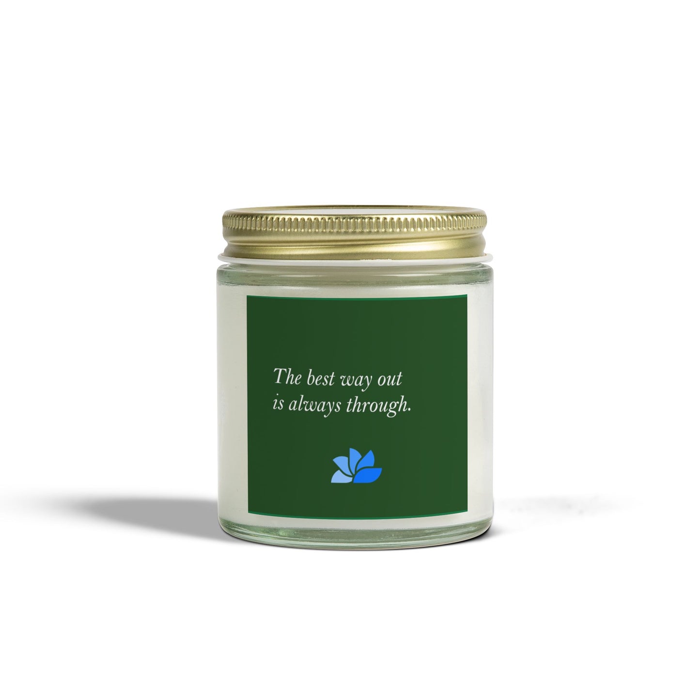 Possible Still™ Duftende Lys (4oz, 9oz) (Grønn Tema): Robert Frost Quotes