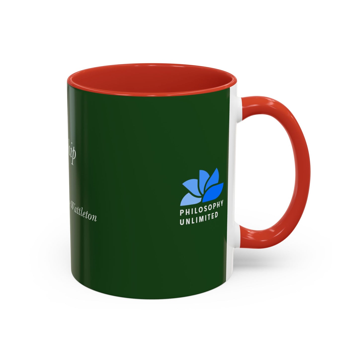 The Storm Is Over Accent™ Kaffekrus 11 oz (0,33 l) / 15 oz (0,44 l) (Grønn Tema): Faye Wattleton Quotes