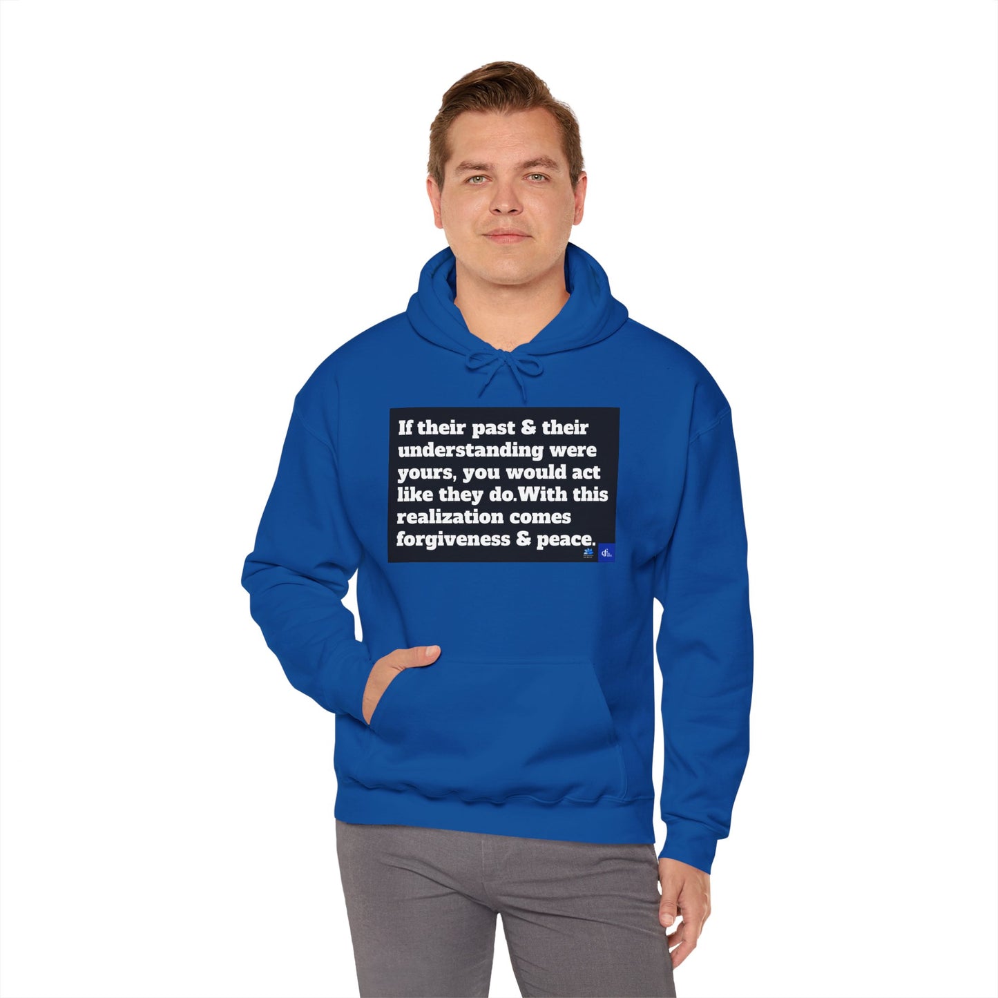 Back In Peace Unisex Heavy Blend ™ Hettegenser: Fabien Landry Quotes