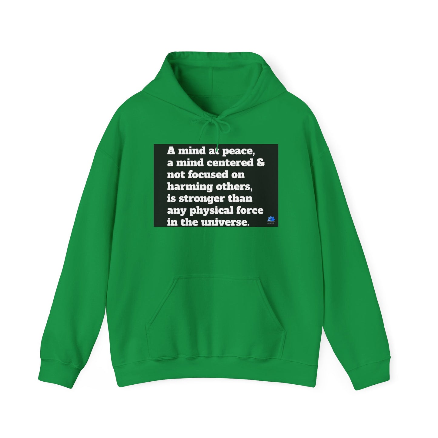 Back In Peace Sweat à capuche unisexe Heavy Blend™: Citations de Wayne Dyer