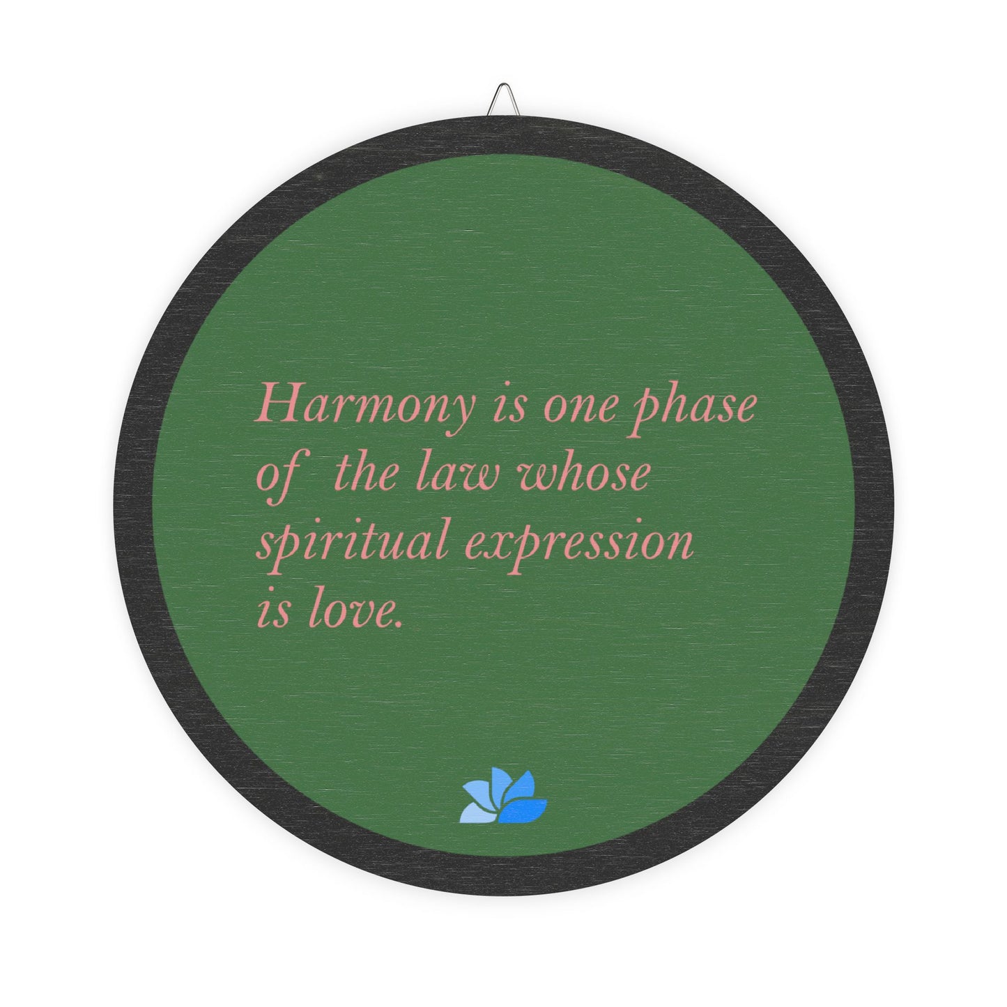 New Harmony™ Tre Hengende Skilt (Grønn): James Allen Quotes