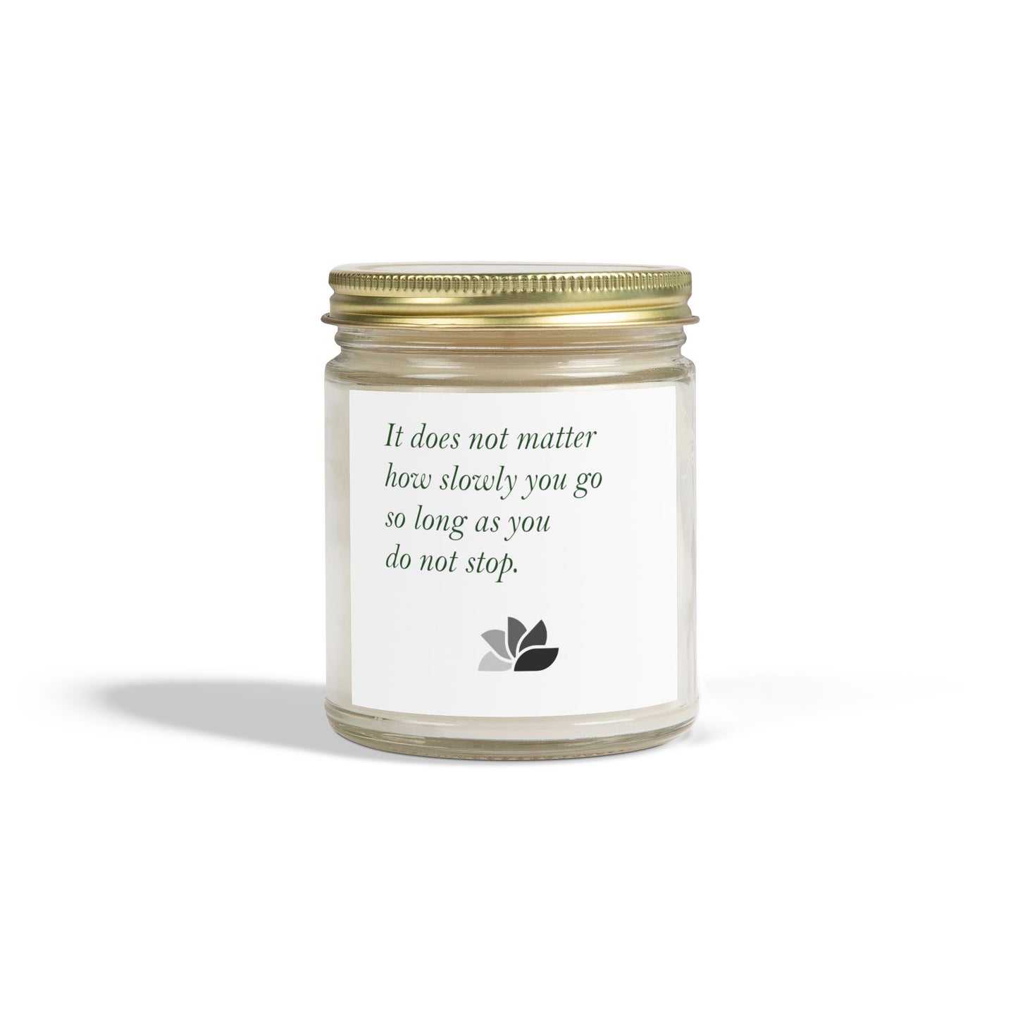 Possible Still™ Duftende Lys (4oz, 9oz) (Hvit Tema): Confucius Quotes