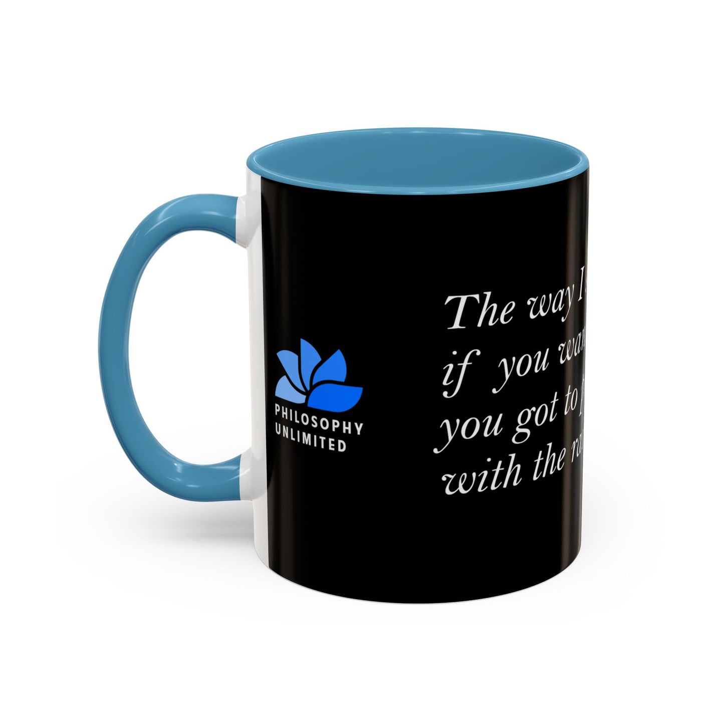 The Storm Is Over Accent™ kaffemugg 11 oz (0,33 L) / 15 oz (0,44 L) (svart tema): Dolly Parton Citat