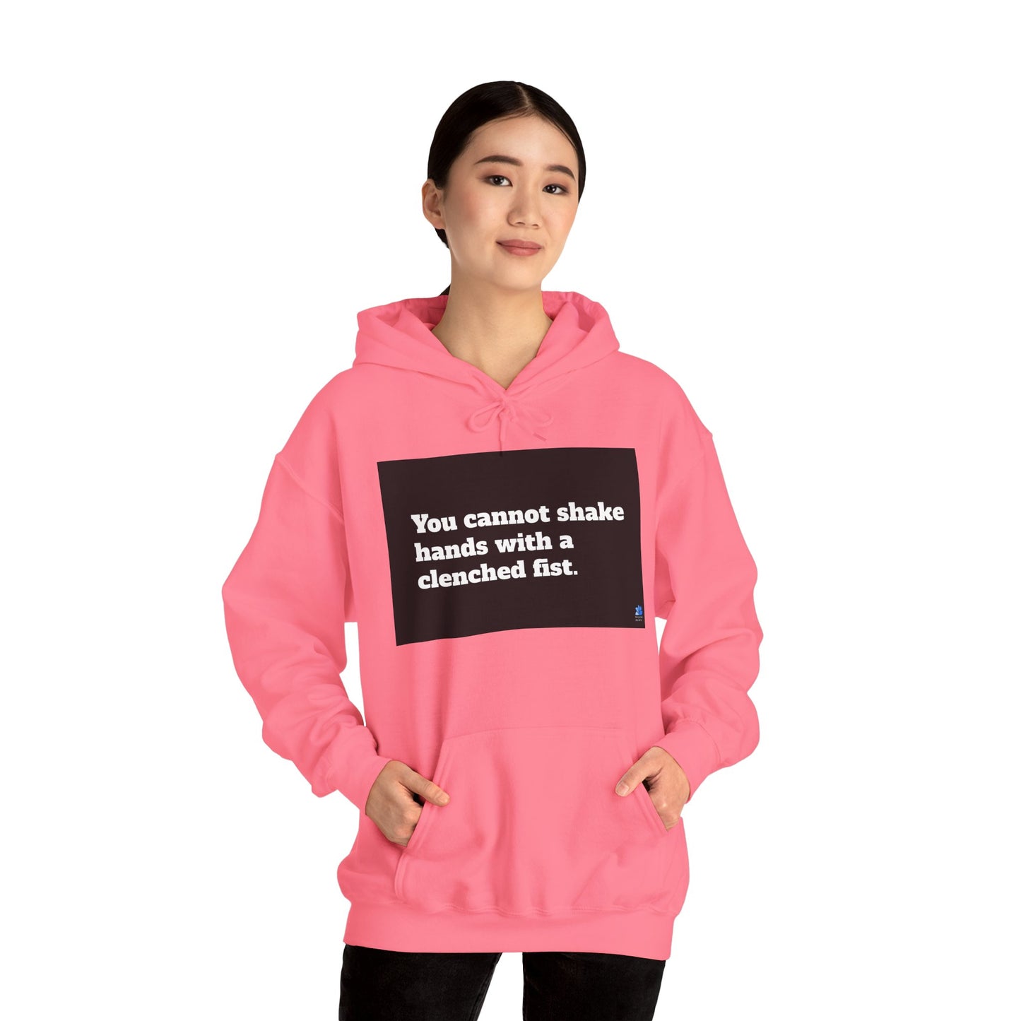 Back In Peace Unisex Heavy Blend ™ Hettegenser: Indira Gandhi Quotes