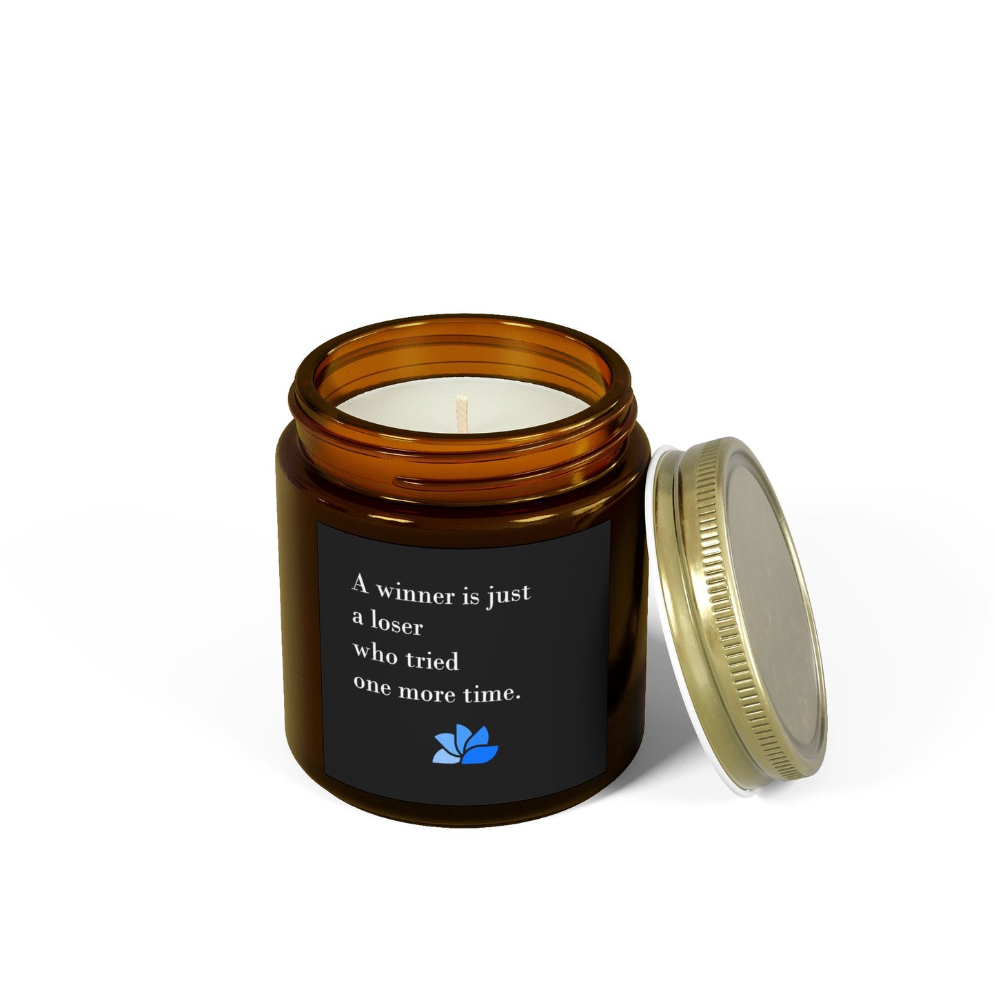 Possible Still™ Scented Candle (4oz, 9oz) (Black Theme): George M. Moore Jr. Quotes