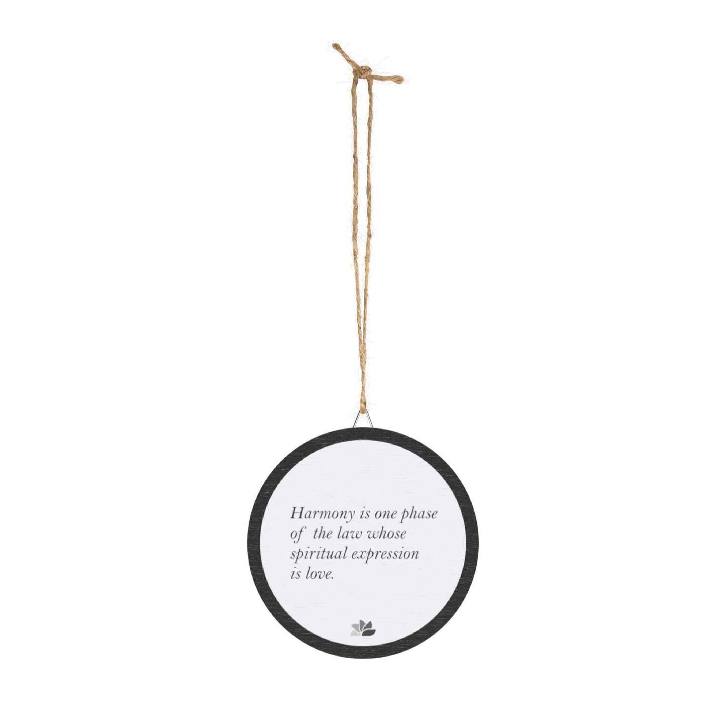 New Harmony™ Tre Hengende Skilt (Hvit): James Allen Quotes