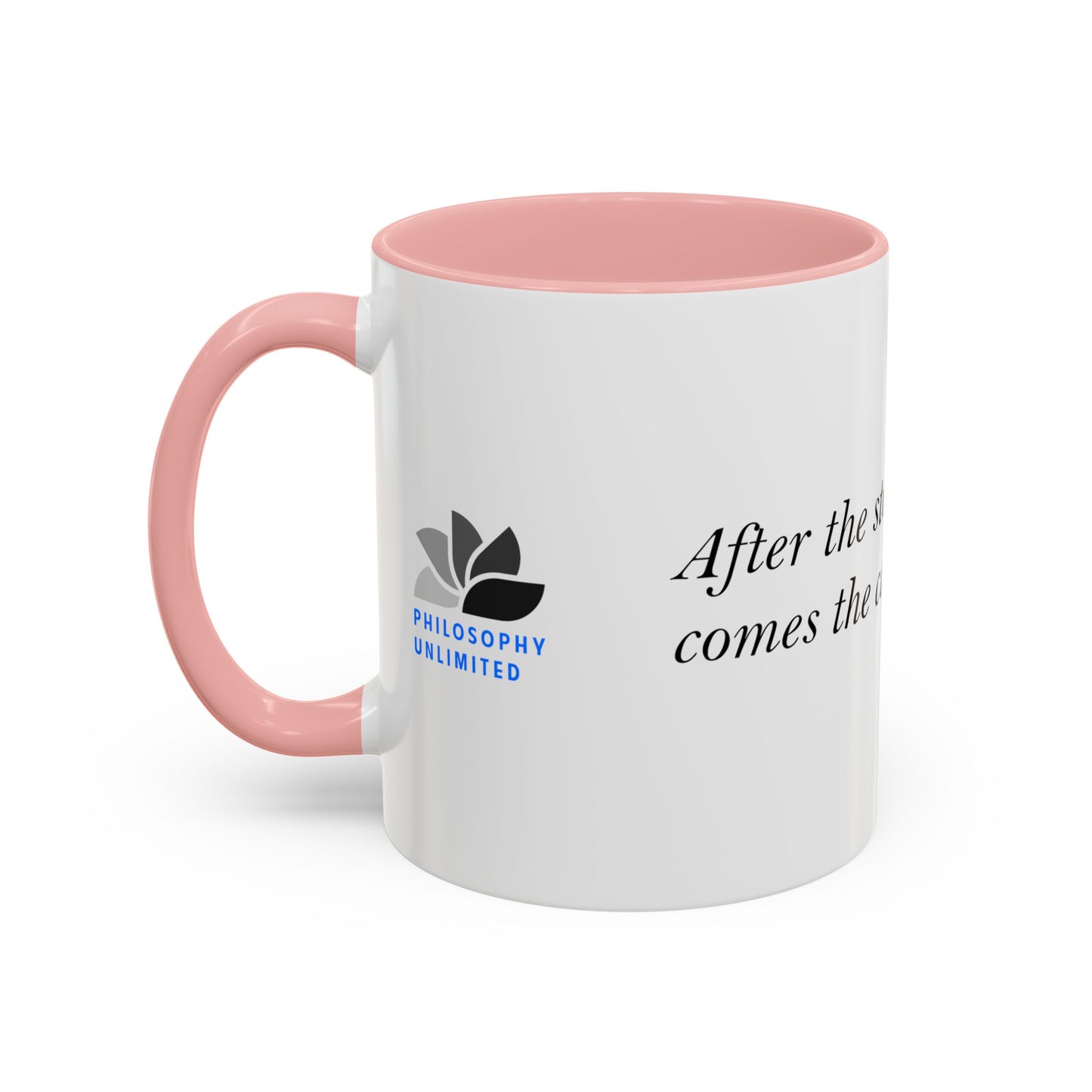 The Storm Is Over Accent™ Kaffekrus 11 oz (0,33 l) / 15 oz (0,44 l) (Hvit Tema): Matthew Henry Quotes
