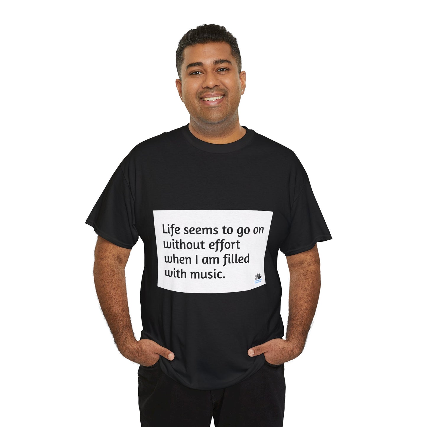 Alarm Dance Unisex ™ Heavy Cotton T-Shirt: Zitate von George Eliot