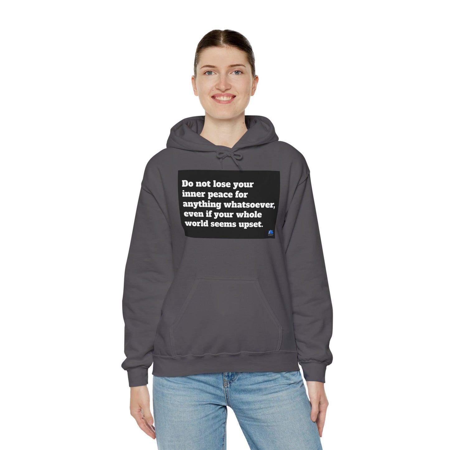 Back In Peace Unisex Heavy Blend ™ Hettegenser: Saint Francis de Sales Quotes