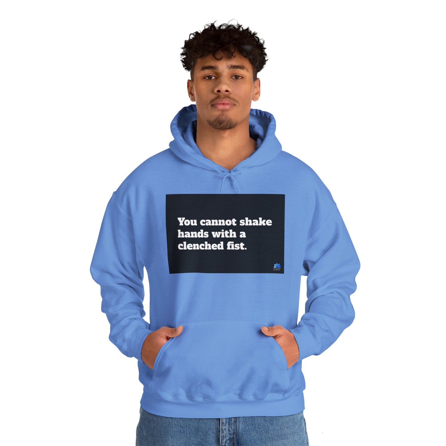 Back In Peace Unisex Heavy Blend ™ Hettegenser: Indira Gandhi Quotes