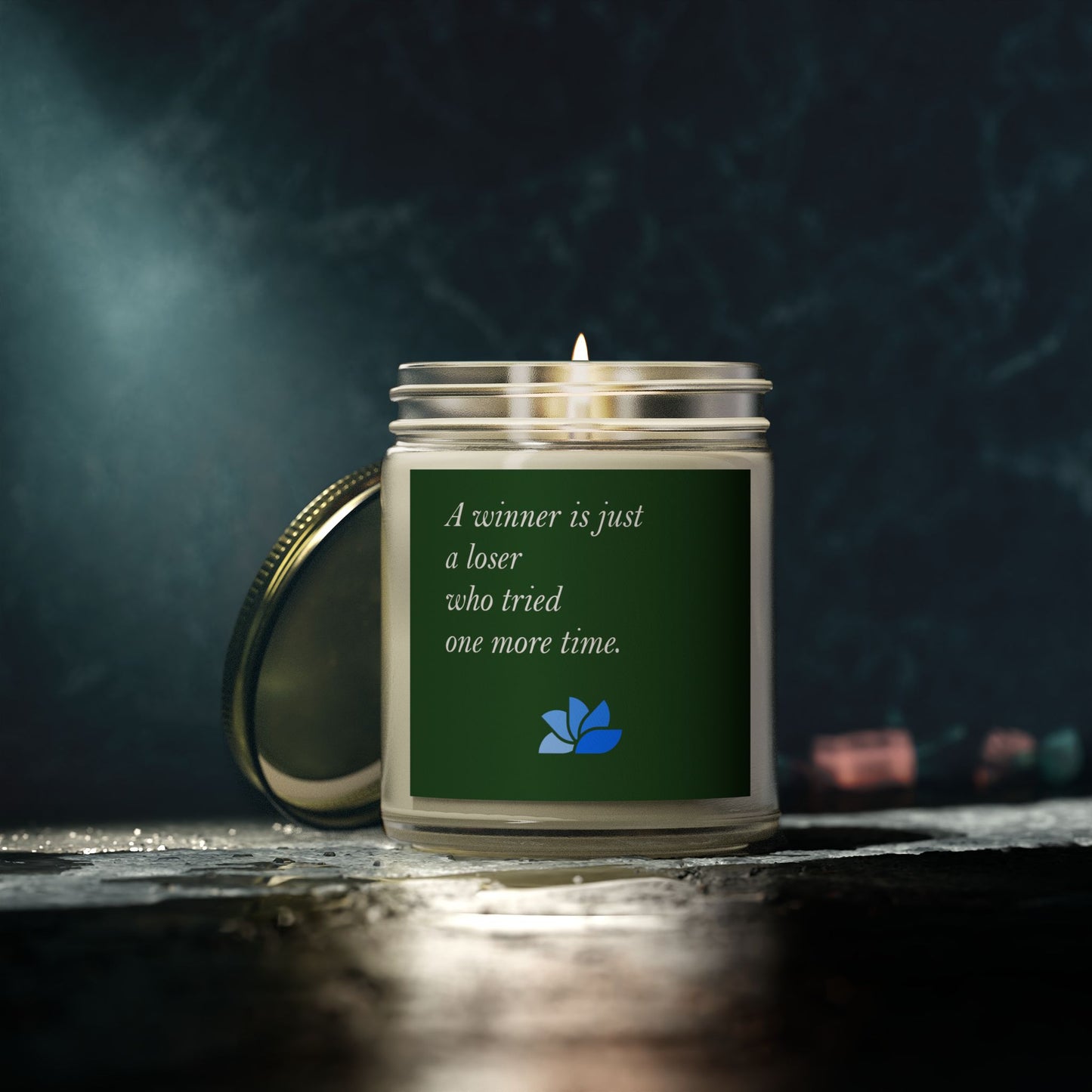Possible Still™ Duftende Lys (4oz, 9oz) (Grønn Tema): George M. Moore Jr. Quotes
