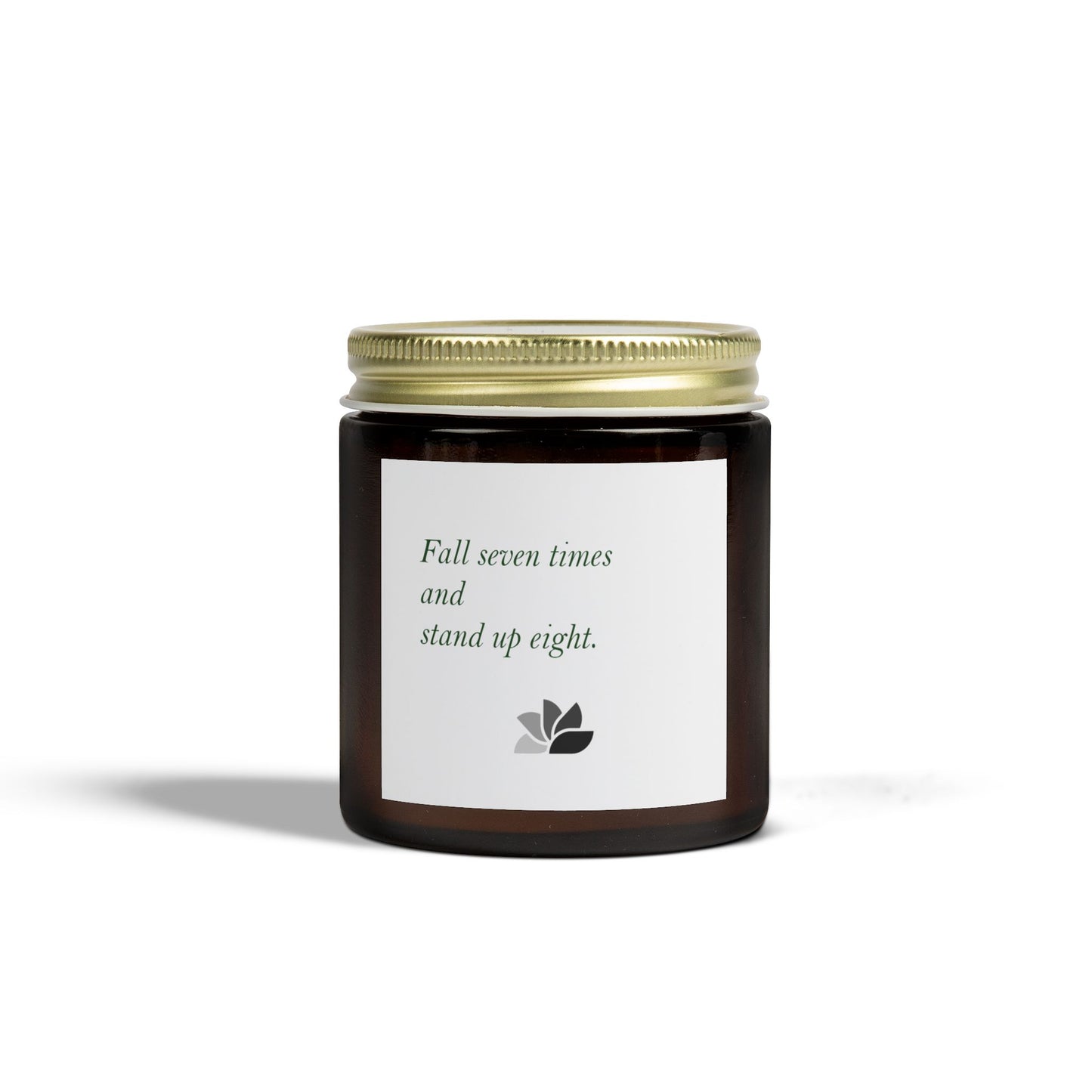 Possible Still™ duftlys (4 oz, 9 oz) (hvidt tema): japansk ordsprog Citater