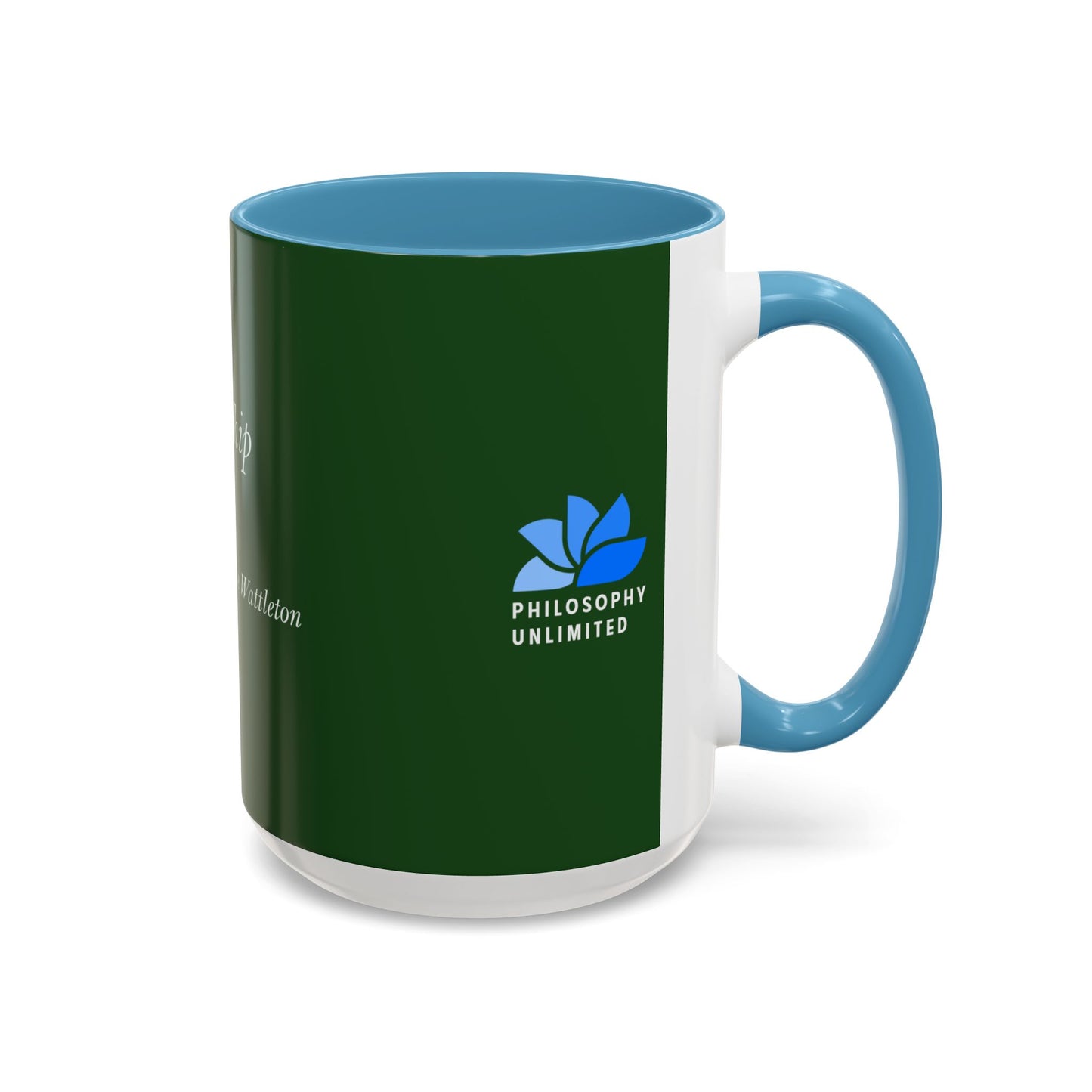 The Storm Is Over Accent™ Kaffekrus 11 oz (0,33 l) / 15 oz (0,44 l) (Grønn Tema): Faye Wattleton Quotes