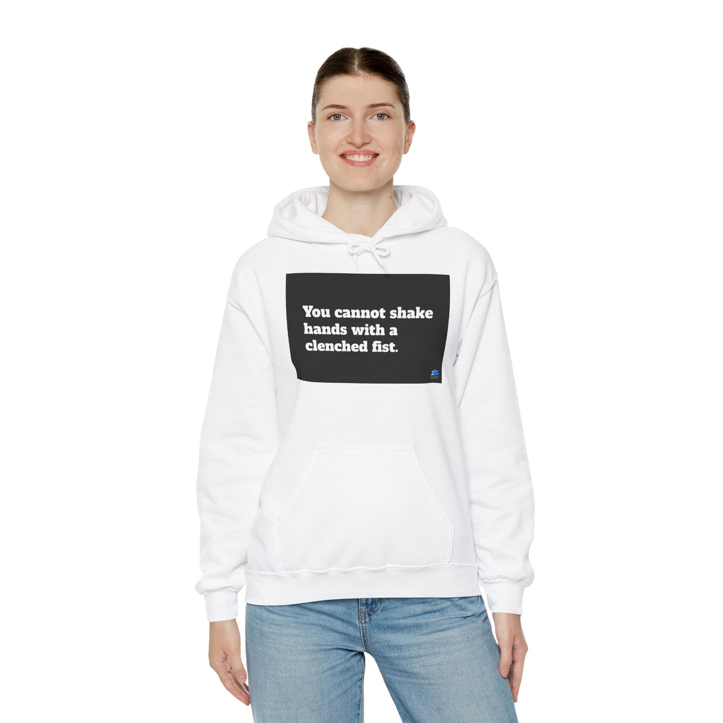 Back In Peace Unisex Heavy Blend ™ Hettegenser: Indira Gandhi Quotes