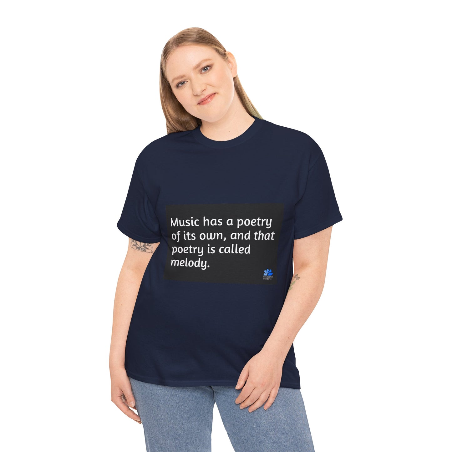 Alarm Dance Unisex ™ Tung Bomull T-skjorte: Joshua Logan Quotes