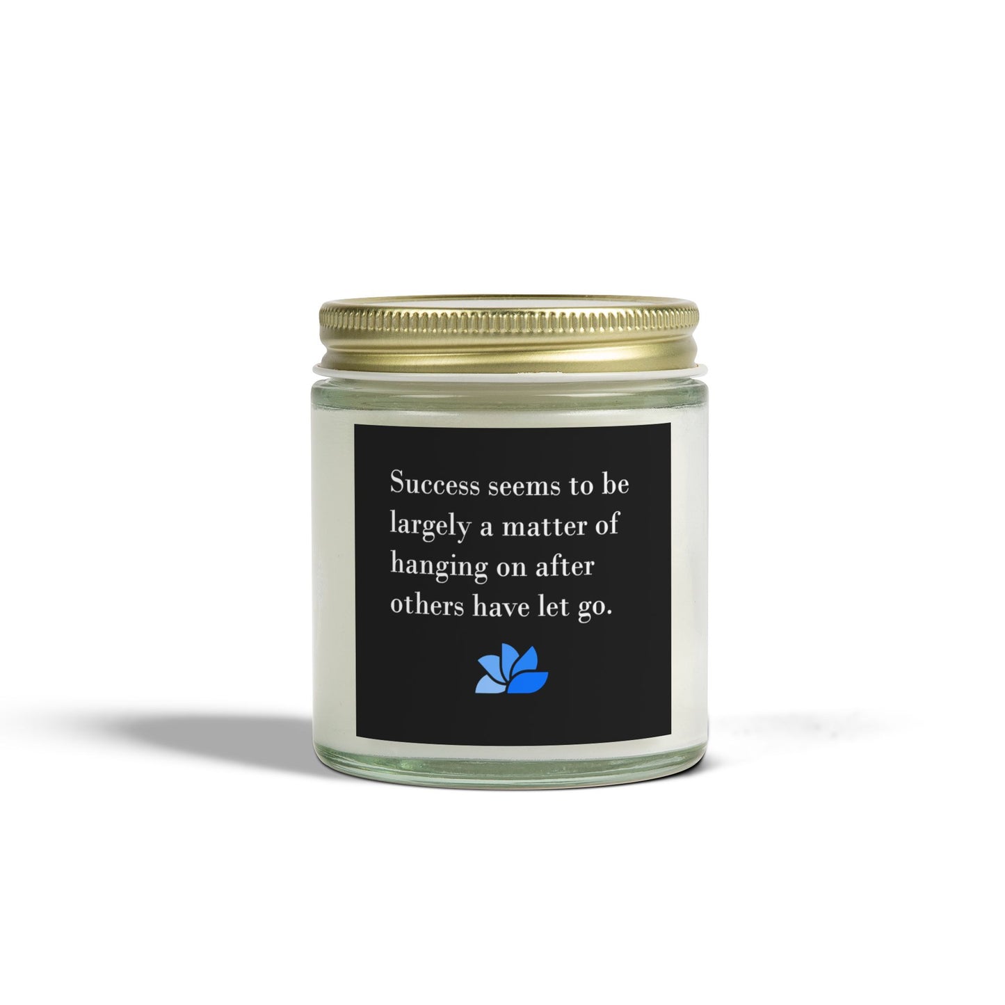 Possible Still™ Duftende Lys (4oz, 9oz) (Svart Tema): William Feather Quotes