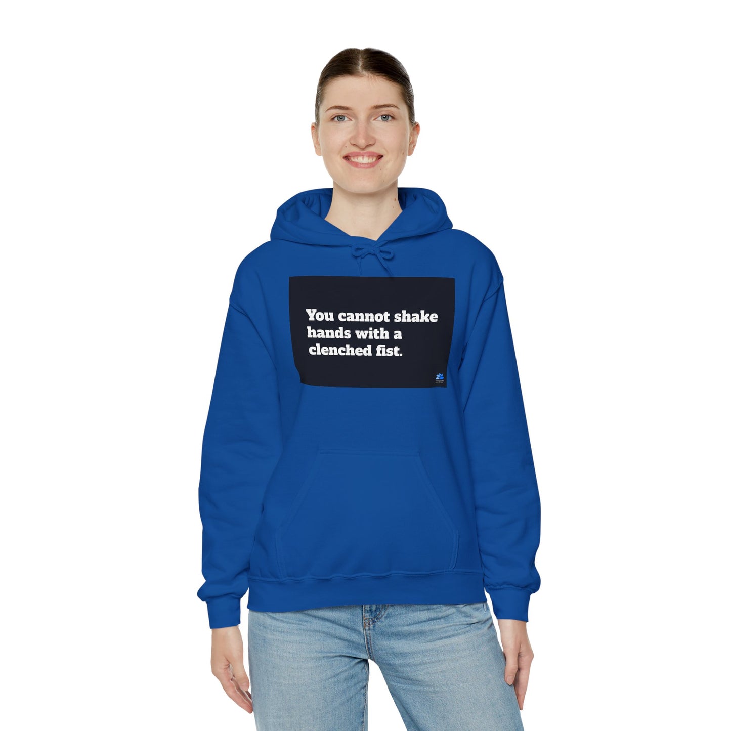 Back In Peace Unisex Heavy Blend ™ Hettegenser: Indira Gandhi Quotes