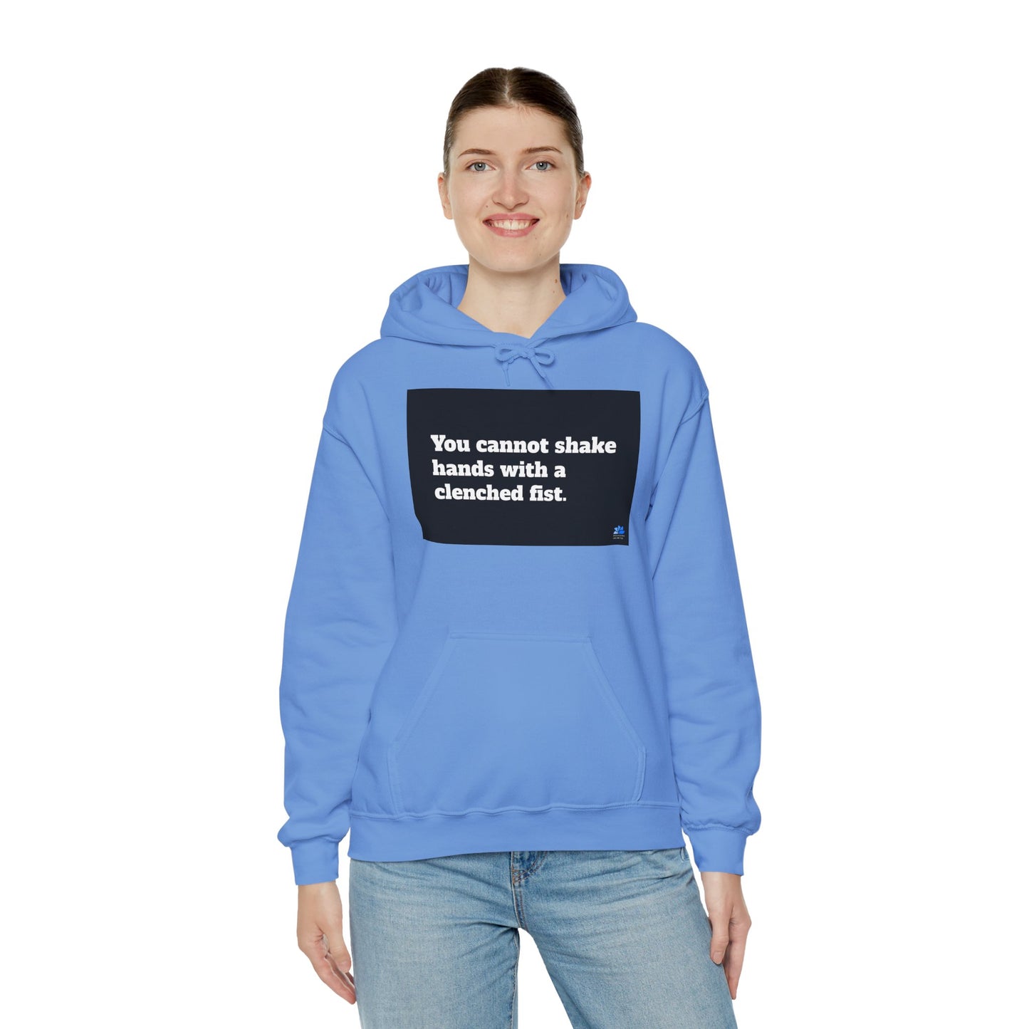 Back In Peace Unisex Heavy Blend ™ Hettegenser: Indira Gandhi Quotes