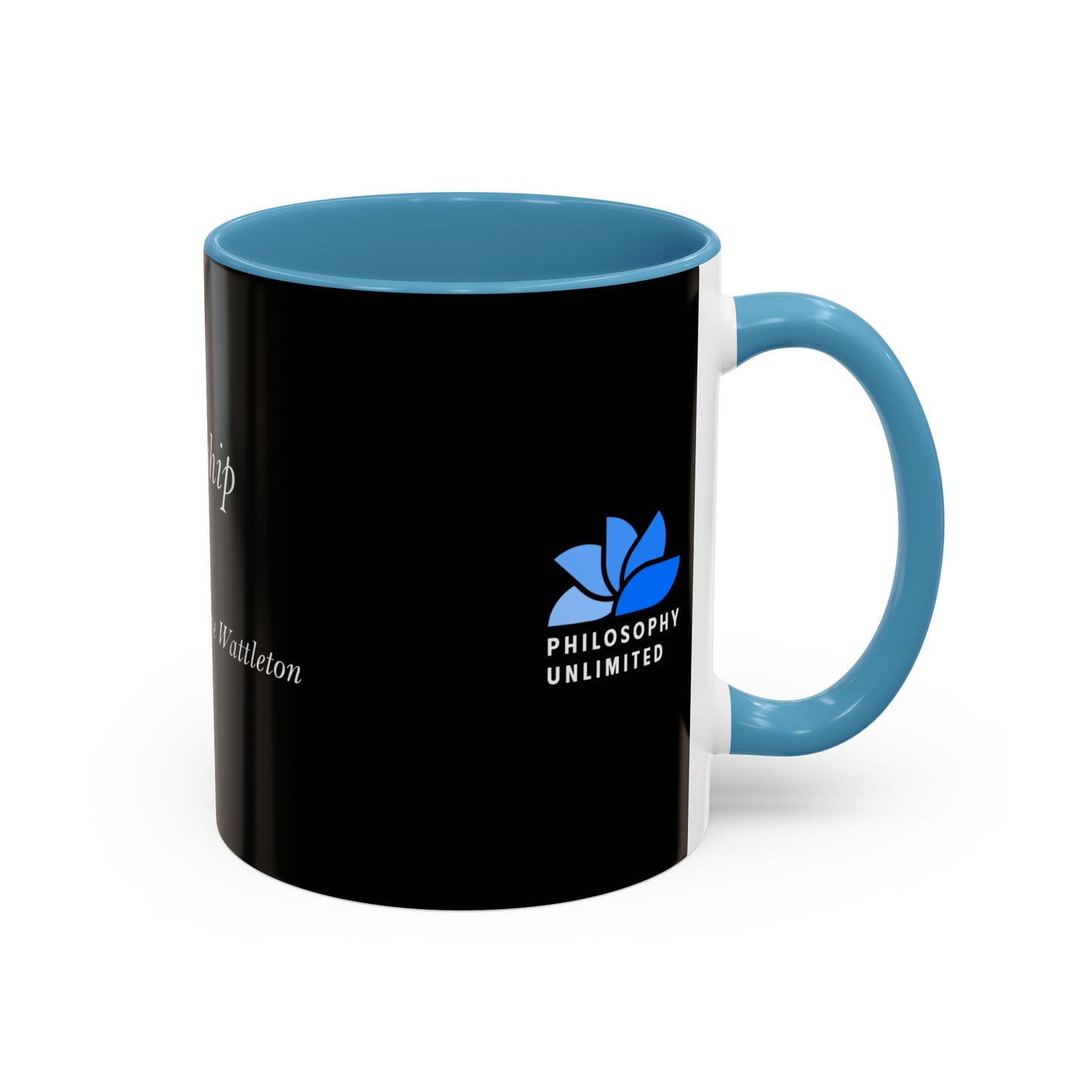 The Storm Is Over Accent™ Kaffekrus 11 oz (0,33 l) / 15 oz (0,44 l) (Svart Tema): Faye Wattleton Quotes