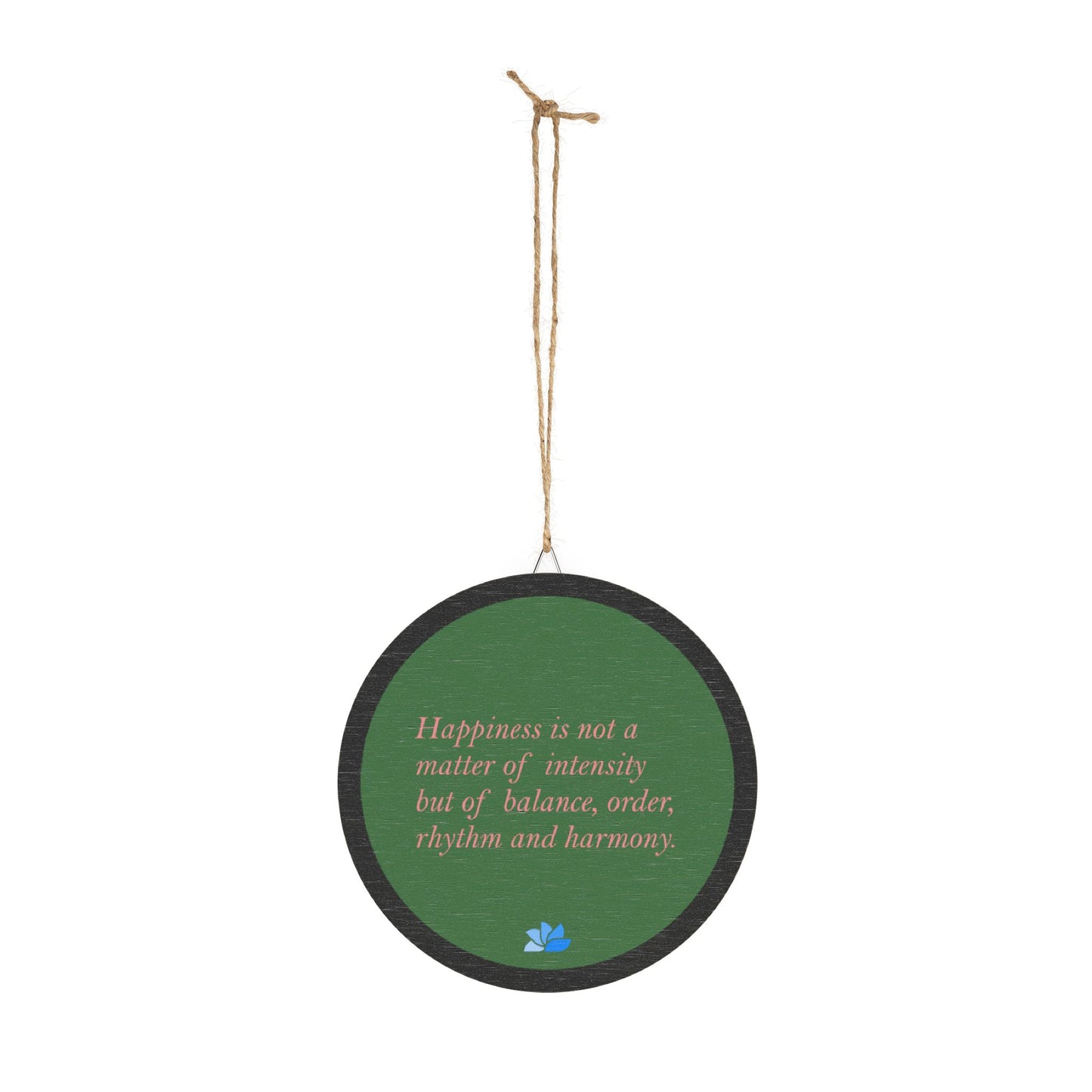 New Harmony™ Tre Hengende Skilt (Grønn): Thomas Merton Quotes