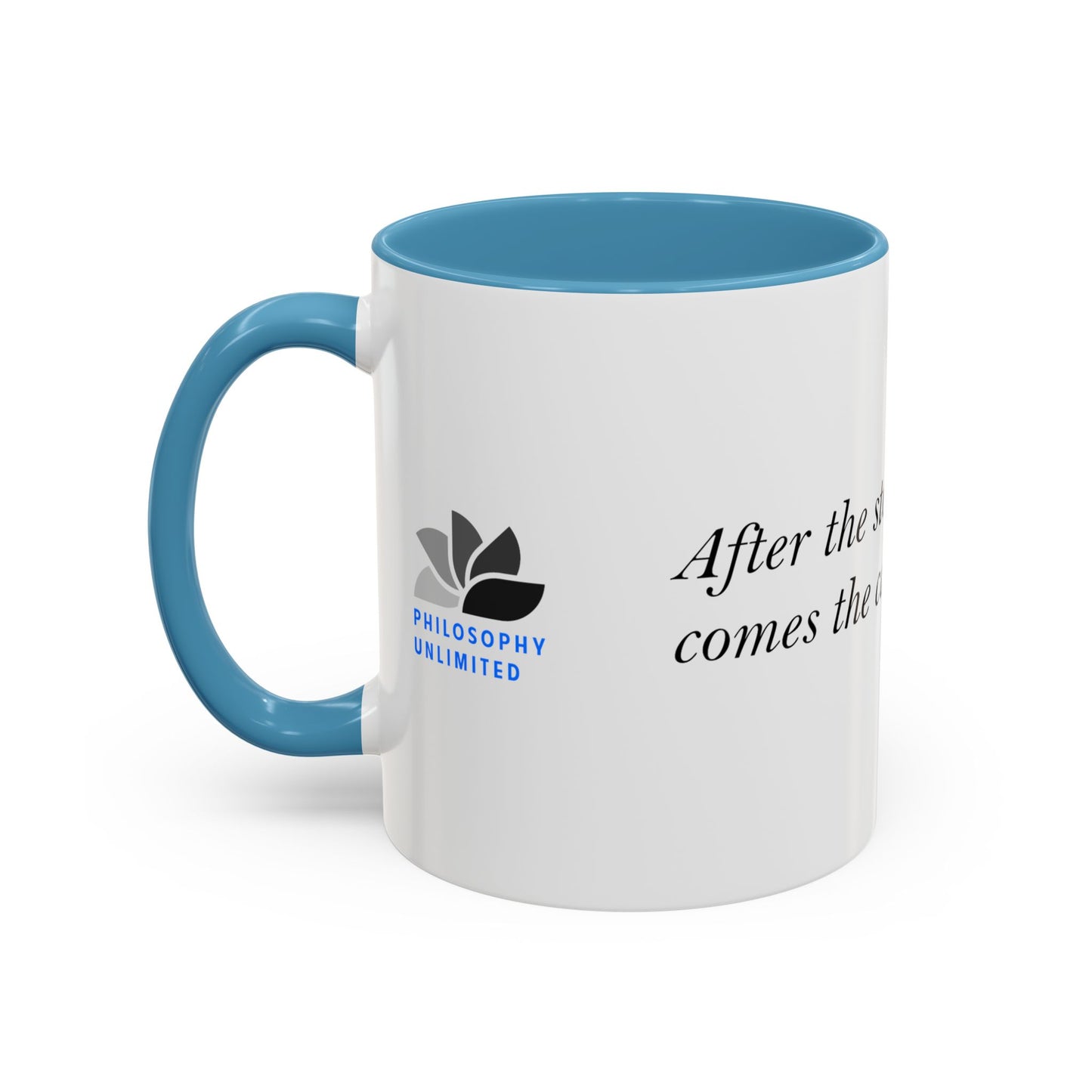The Storm Is Over Accent™ Kaffekrus 11 oz (0,33 l) / 15 oz (0,44 l) (Hvit Tema): Matthew Henry Quotes