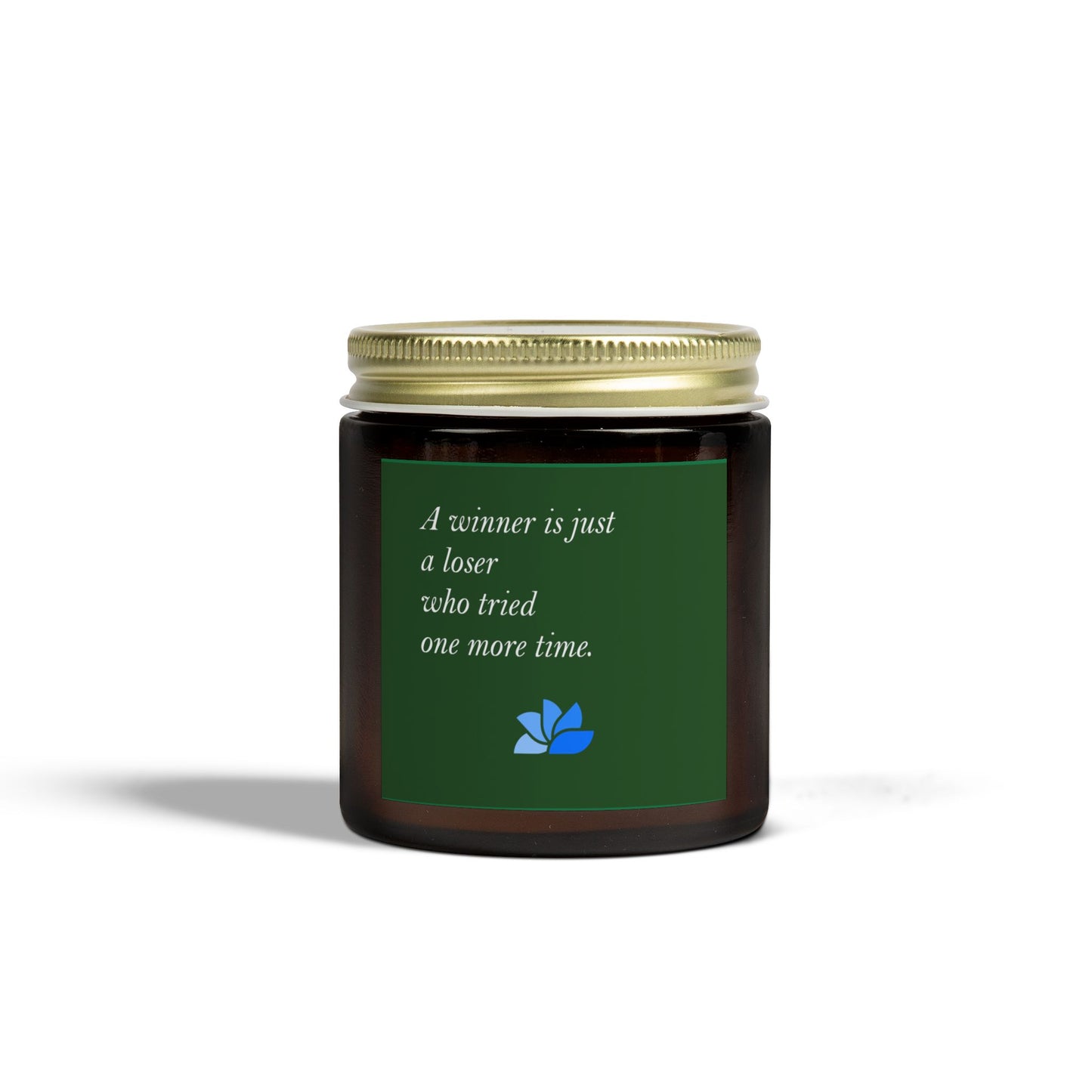 Possible Still™ duftlys (4 oz, 9 oz) (grønt tema): George M. Moore Jr. Citater