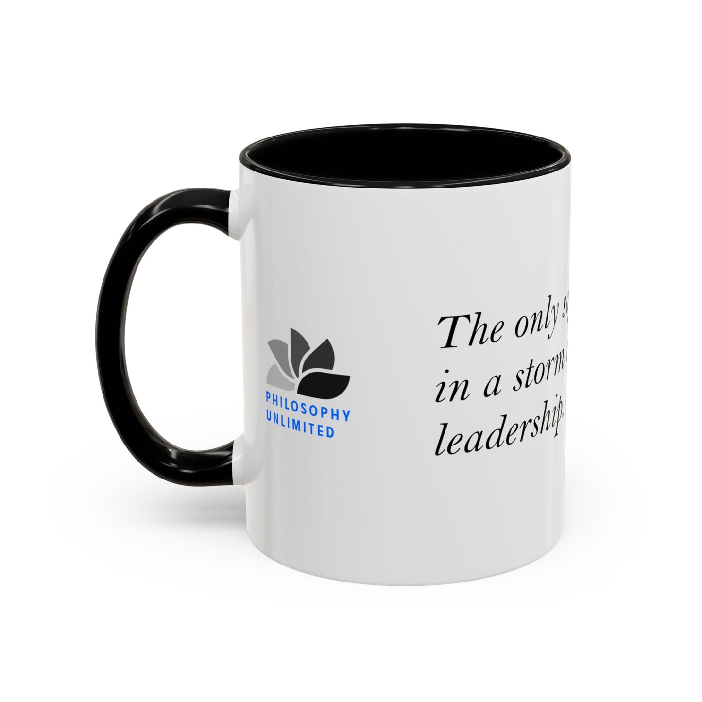 The Storm Is Over Accent™ Kaffekrus 11 oz (0,33 l) / 15 oz (0,44 l) (Hvit Tema): Faye Wattleton Quotes