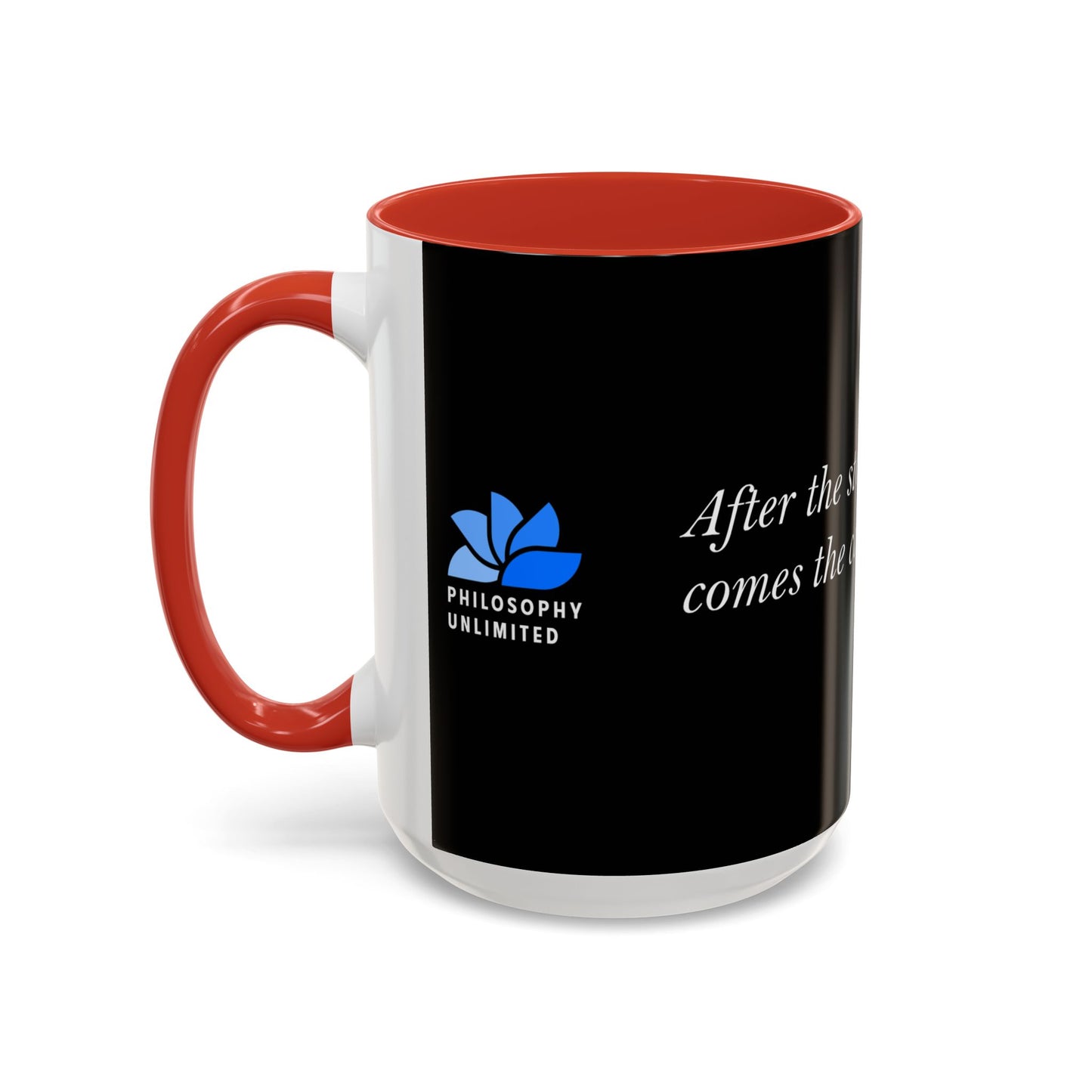 The Storm Is Over Accent™ kaffekrus 11 oz (0,33 L) / 15 oz (0,44 L) (sort tema): Matthew Henry Citater