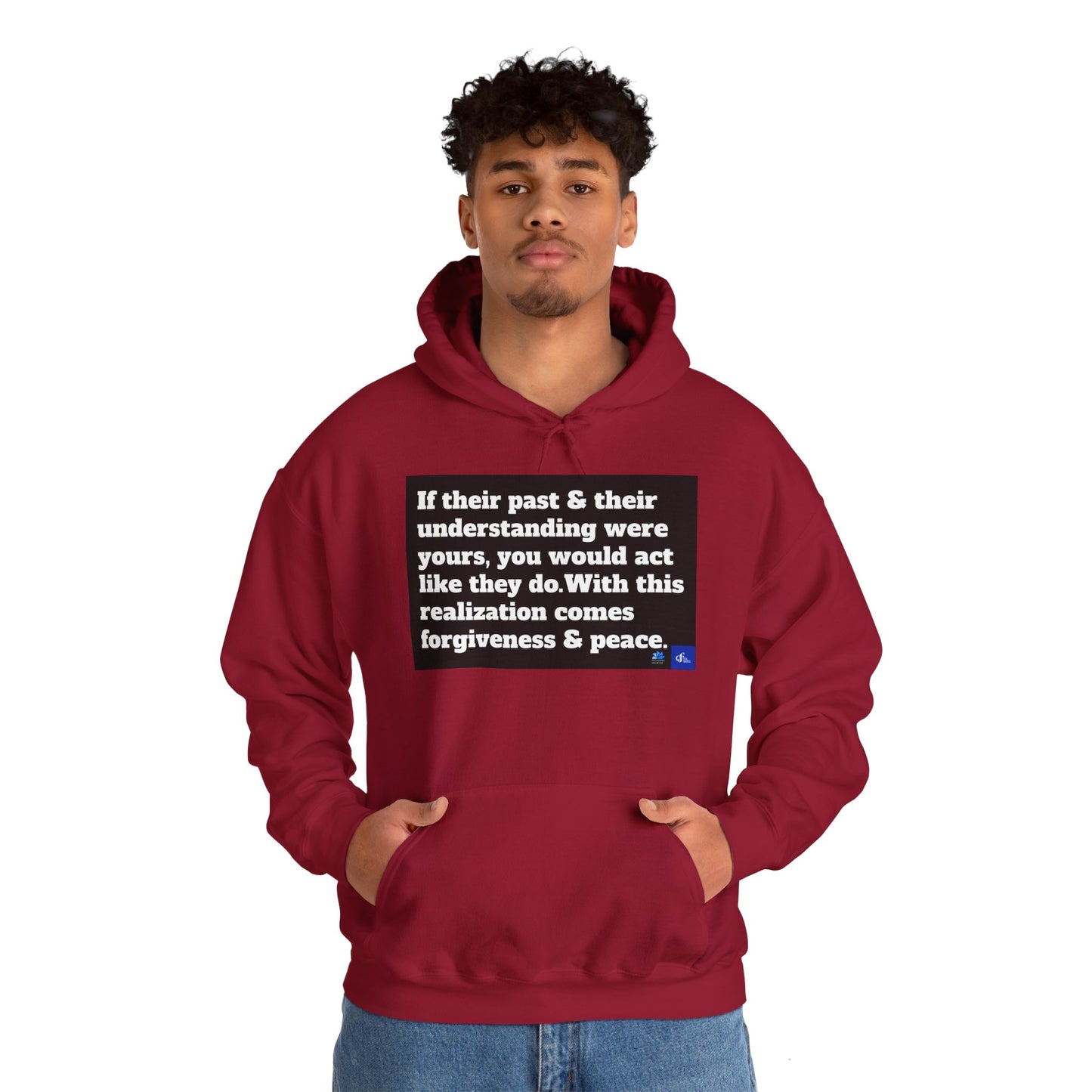 Back In Peace Unisex Heavy Blend ™ Hettegenser: Fabien Landry Quotes