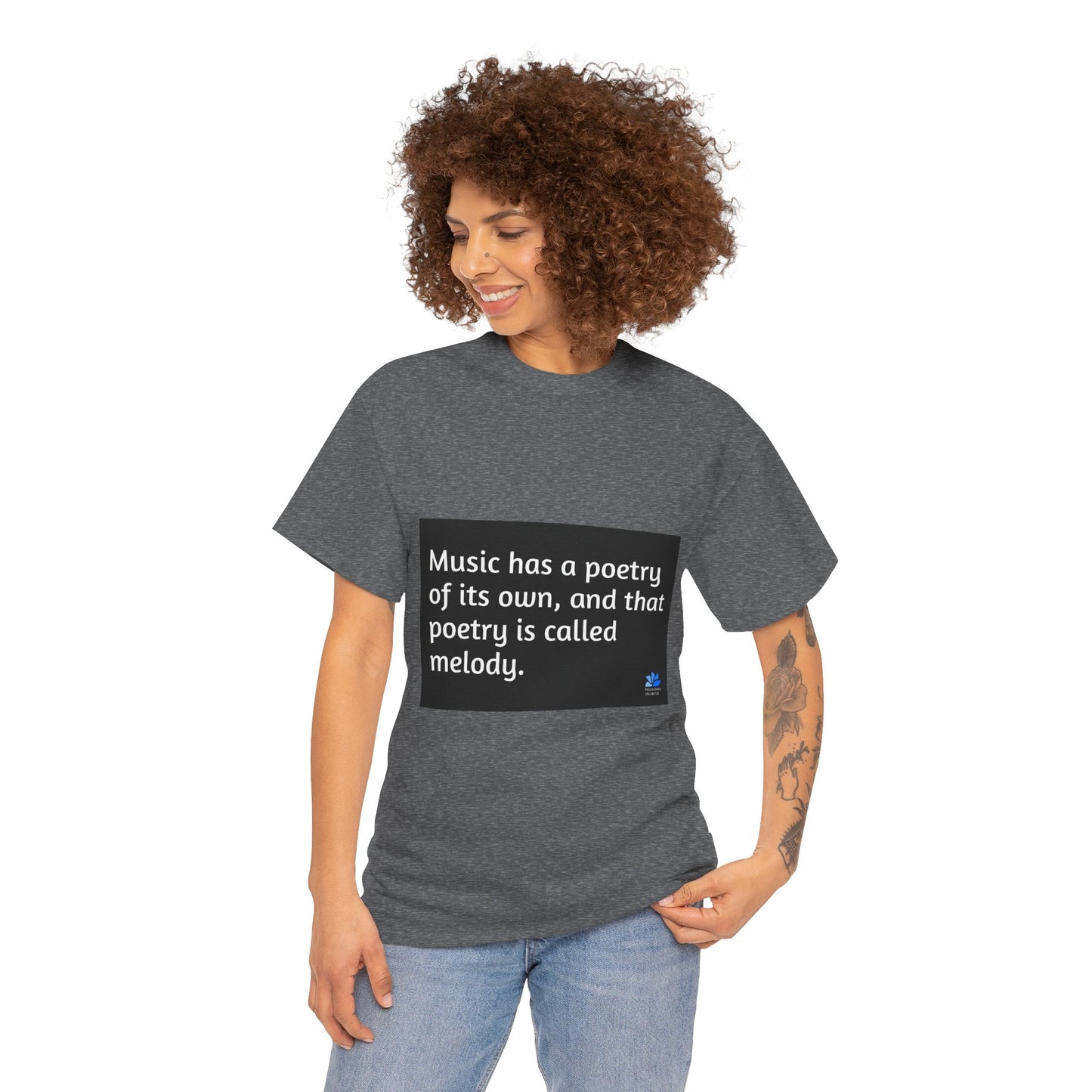 Alarm Dance Unisex ™ Tung Bomull T-skjorte: Joshua Logan Quotes