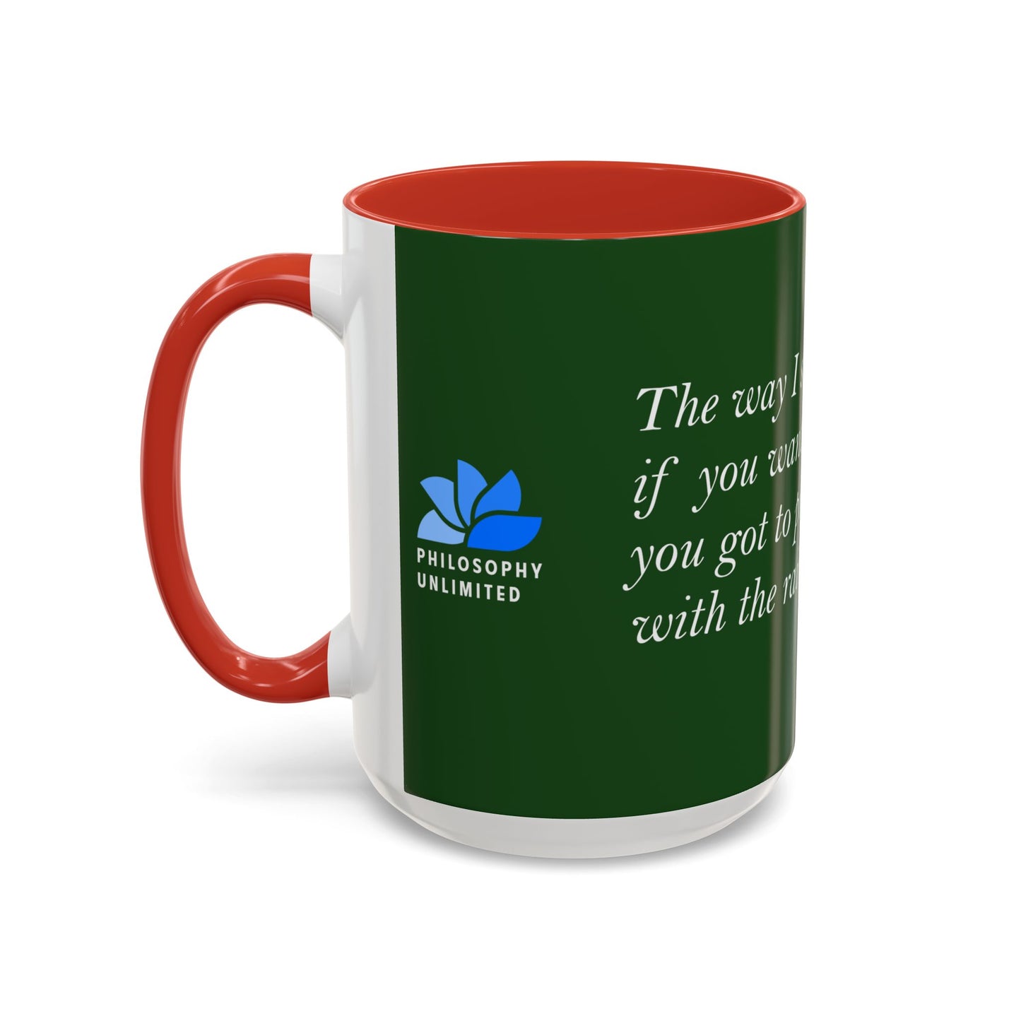 The Storm Is Over Accent™ Kaffekrus 11 oz (0,33 l) / 15 oz (0,44 l) (Grønn Tema): Dolly Parton Quotes