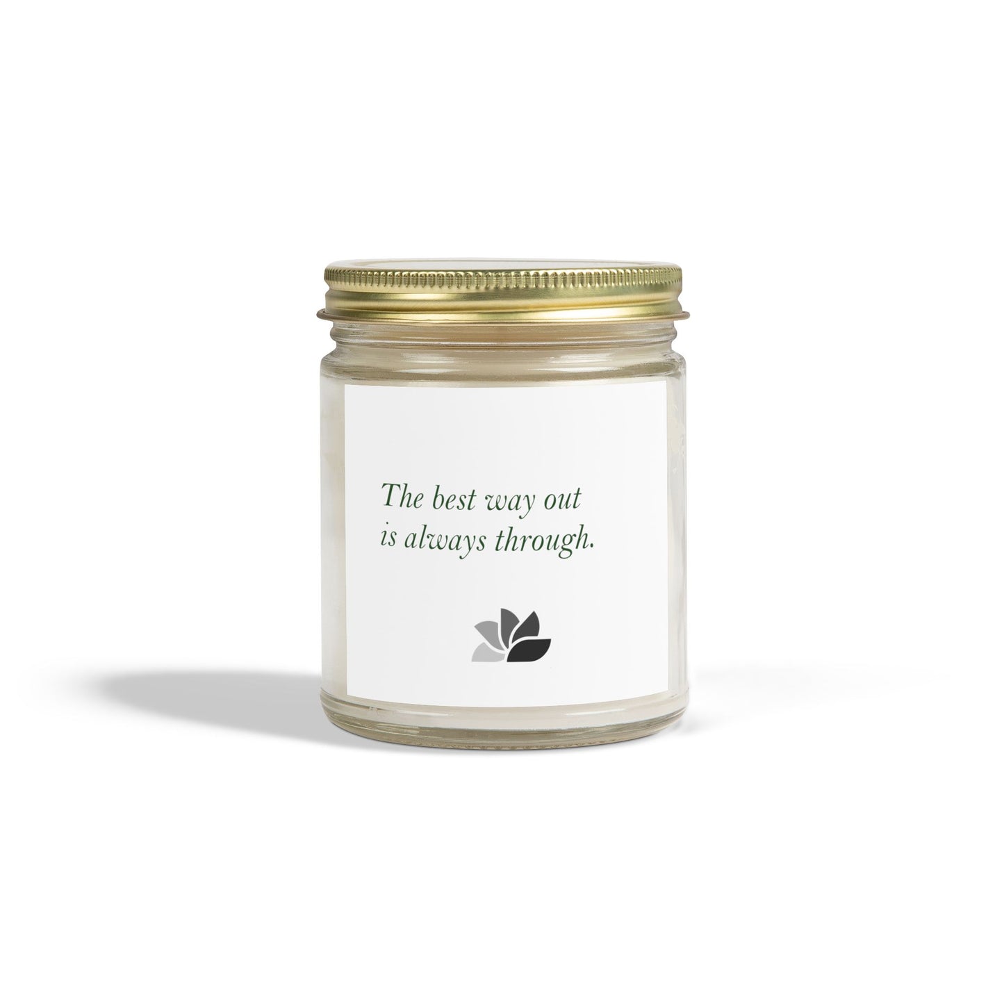 Possible Still™ duftlys (4 oz, 9 oz) (hvidt tema): Robert Frost-citater