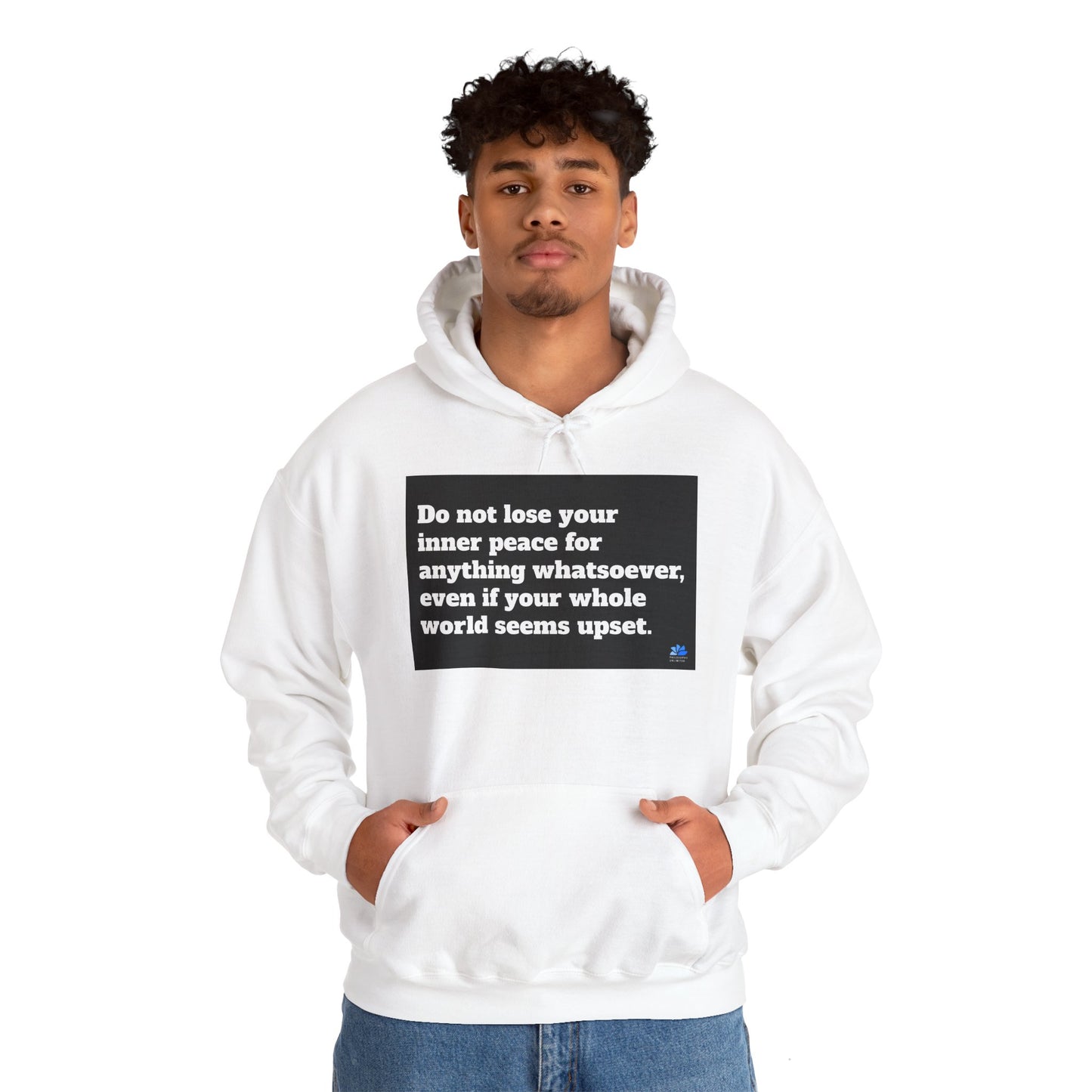 Back In Peace Unisex Heavy Blend ™ Hettegenser: Saint Francis de Sales Quotes
