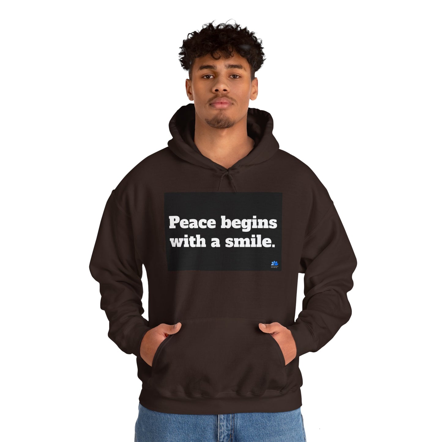 Back In Peace Unisex Heavy Blend ™ Hettegenser: Mother Teresa Quotes