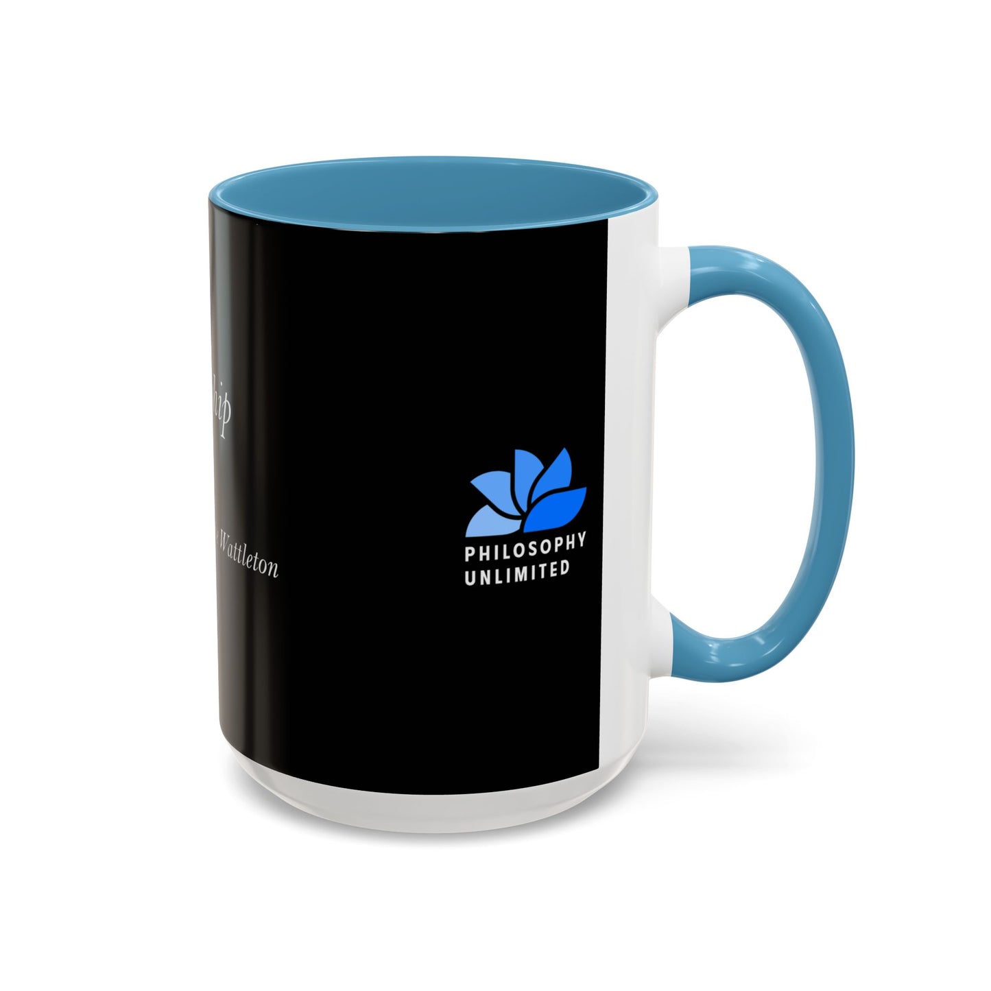 The Storm Is Over Accent™ Kaffekrus 11 oz (0,33 l) / 15 oz (0,44 l) (Svart Tema): Faye Wattleton Quotes