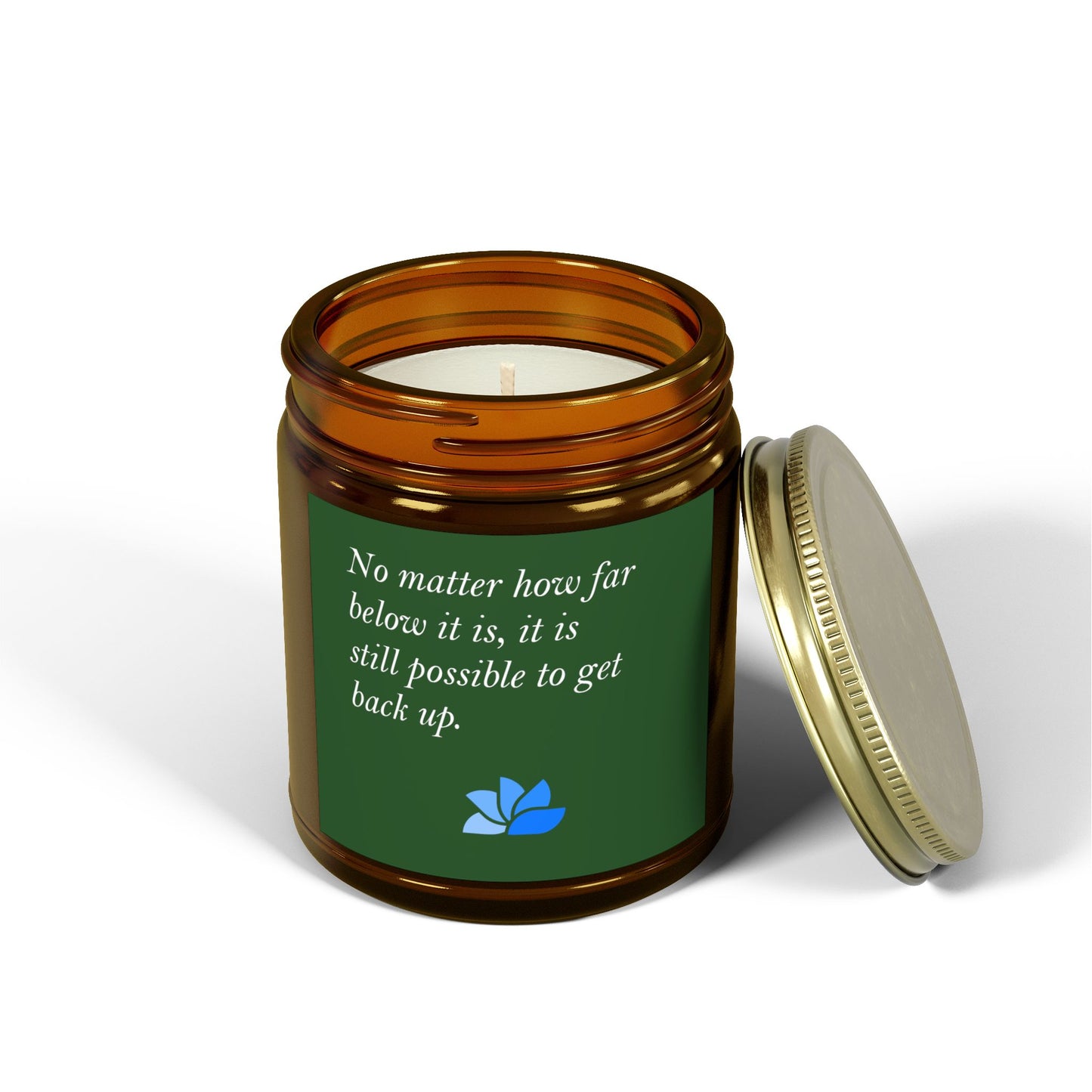 Possible Still™ Duftende Lys (4oz, 9oz) (Grønn Tema): Fabien Landry Quotes