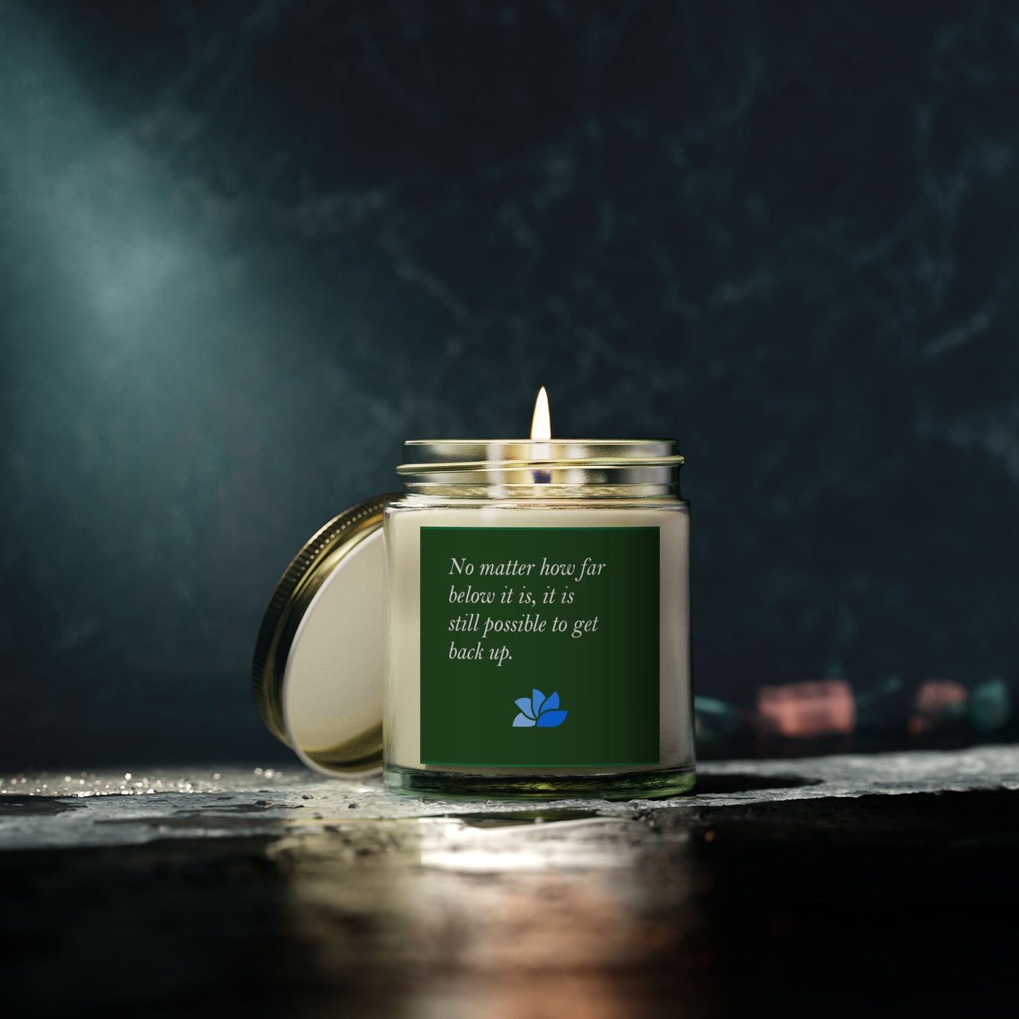 Possible Still™ Duftende Lys (4oz, 9oz) (Grønn Tema): Fabien Landry Quotes
