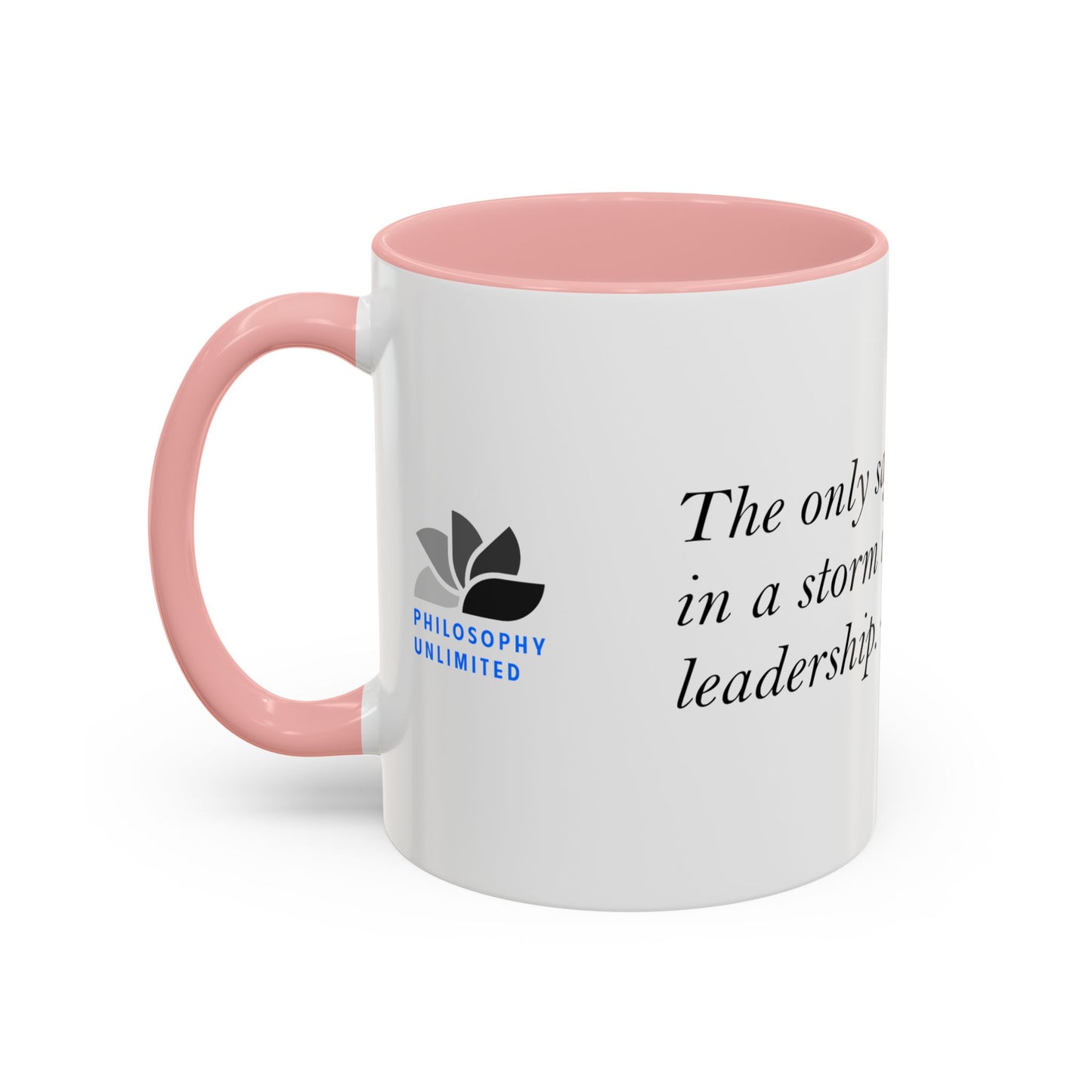 The Storm Is Over Accent™ Kaffekrus 11 oz (0,33 l) / 15 oz (0,44 l) (Hvit Tema): Faye Wattleton Quotes