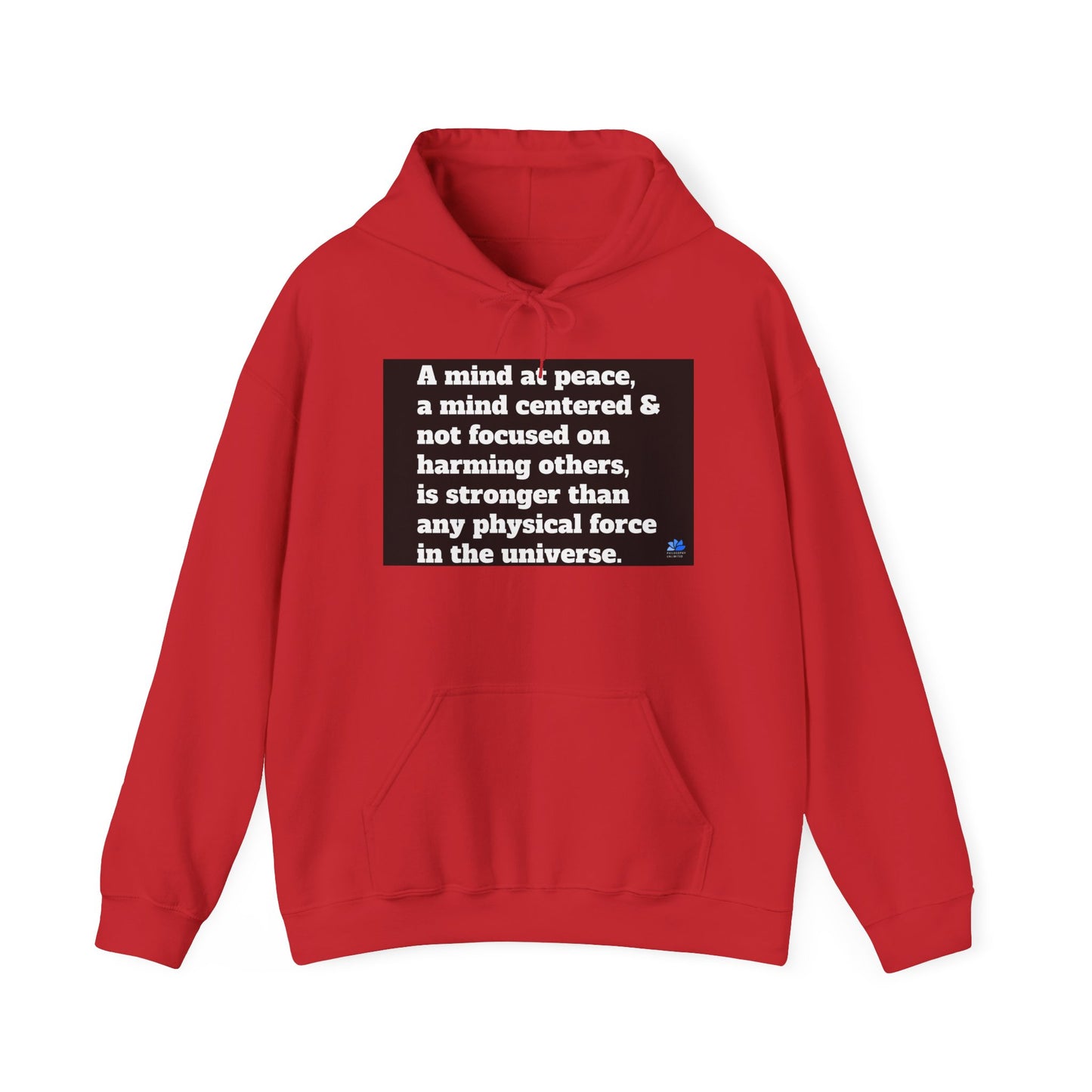 Back In Peace Sweat à capuche unisexe Heavy Blend™: Citations de Wayne Dyer