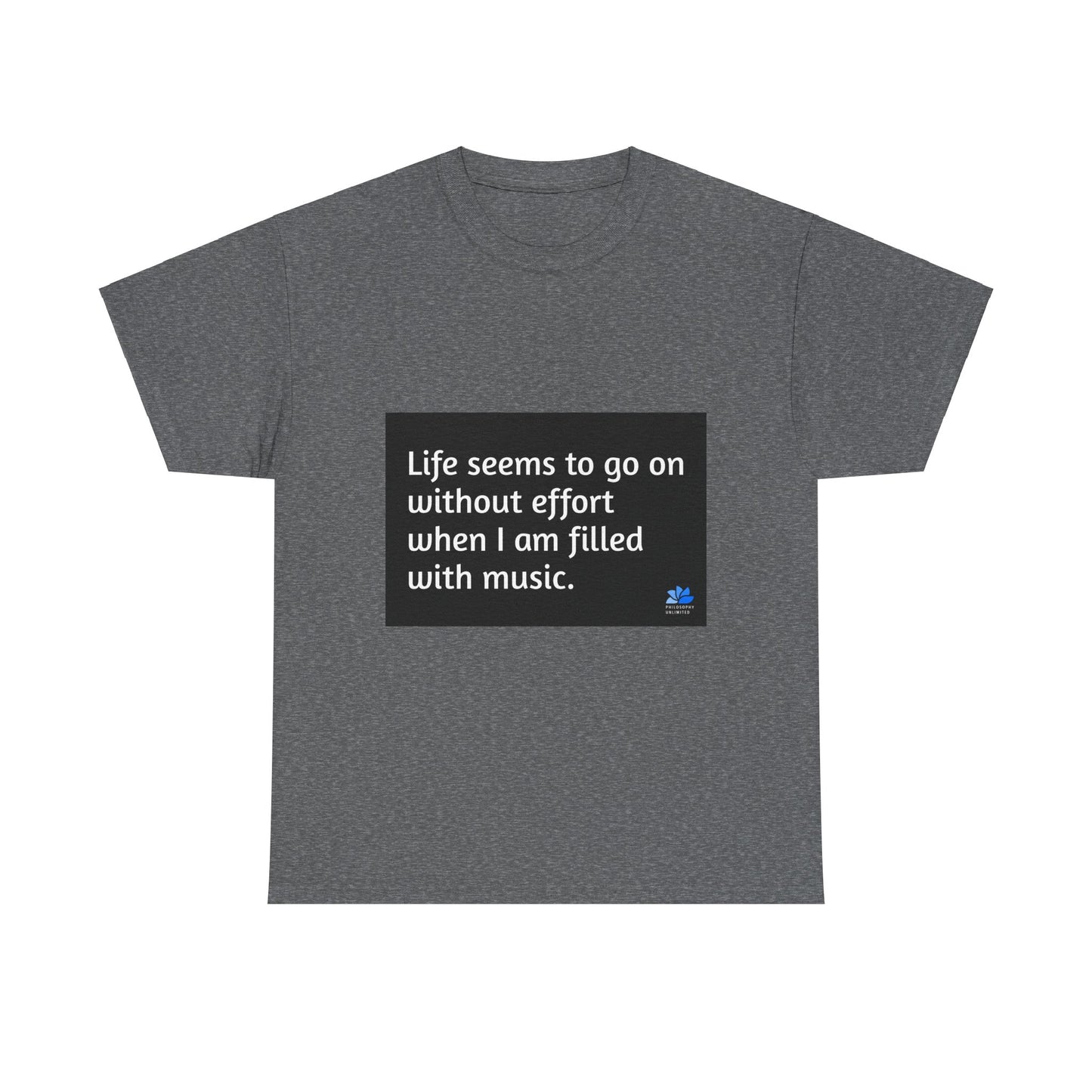 Alarm Dance Unisex ™ Heavy Cotton T-Shirt: Zitate von George Eliot