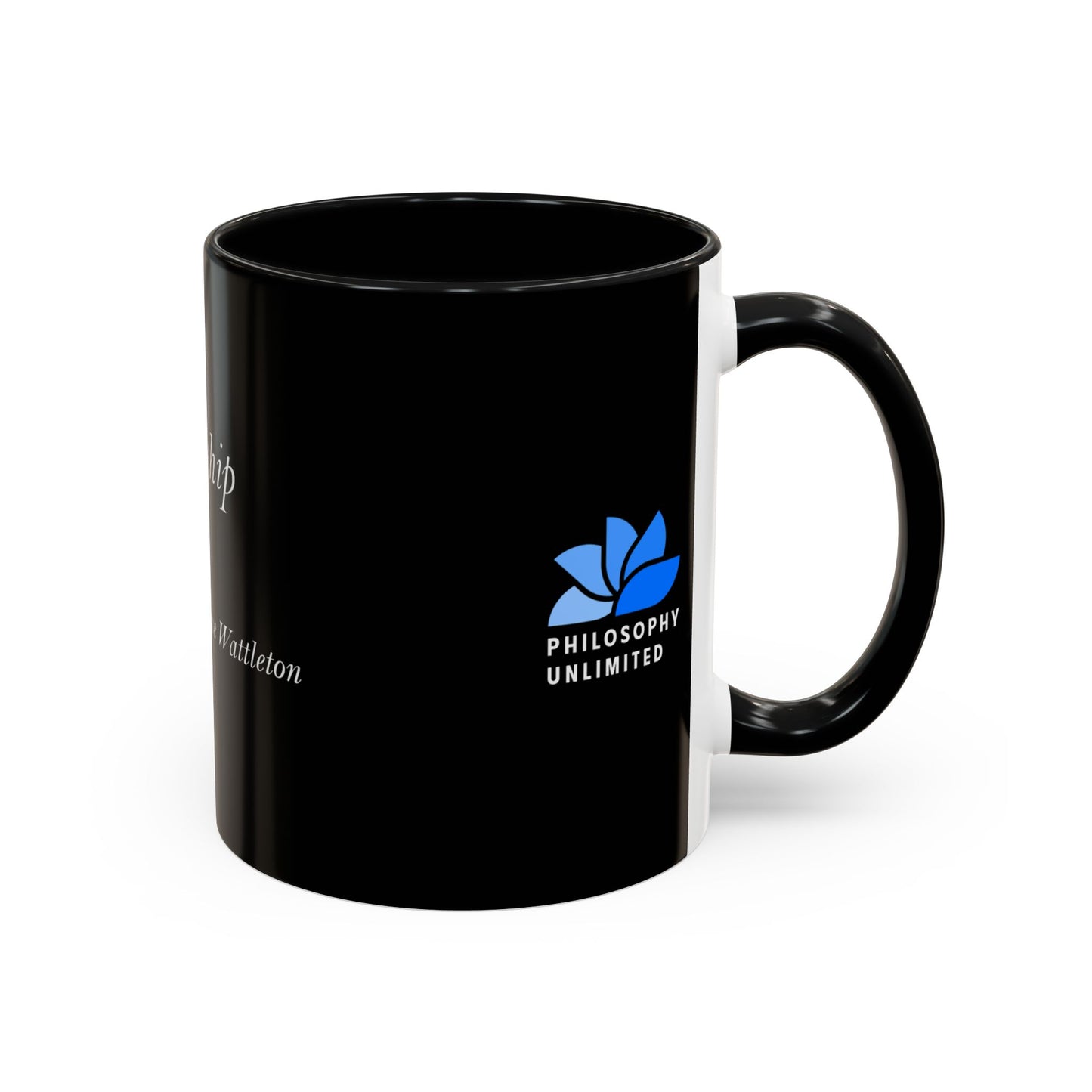 The Storm Is Over Accent™ Kaffekrus 11 oz (0,33 l) / 15 oz (0,44 l) (Svart Tema): Faye Wattleton Quotes