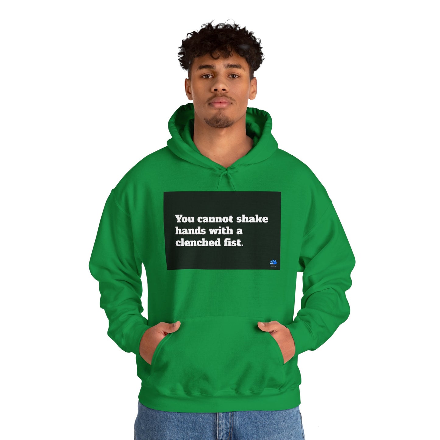 Back In Peace Unisex Heavy Blend ™ Hettegenser: Indira Gandhi Quotes
