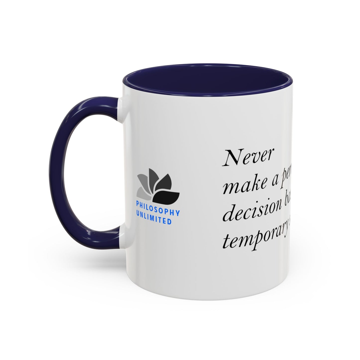 The Storm Is Over Accent™ Kaffekrus 11 oz (0,33 l) / 15 oz (0,44 l) (Hvit Tema): T. D. Jakes Quotes