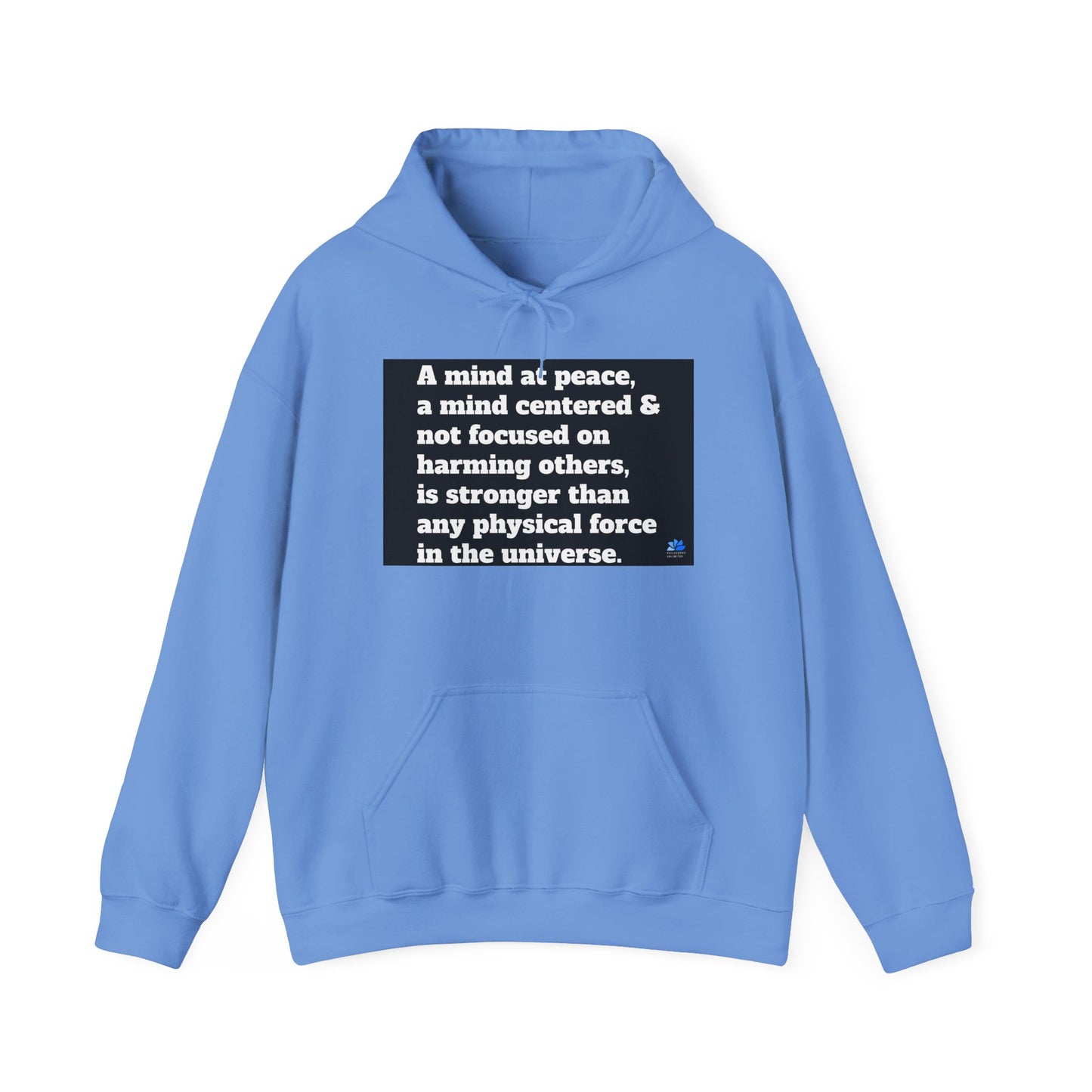 Back In Peace Sweat à capuche unisexe Heavy Blend™: Citations de Wayne Dyer