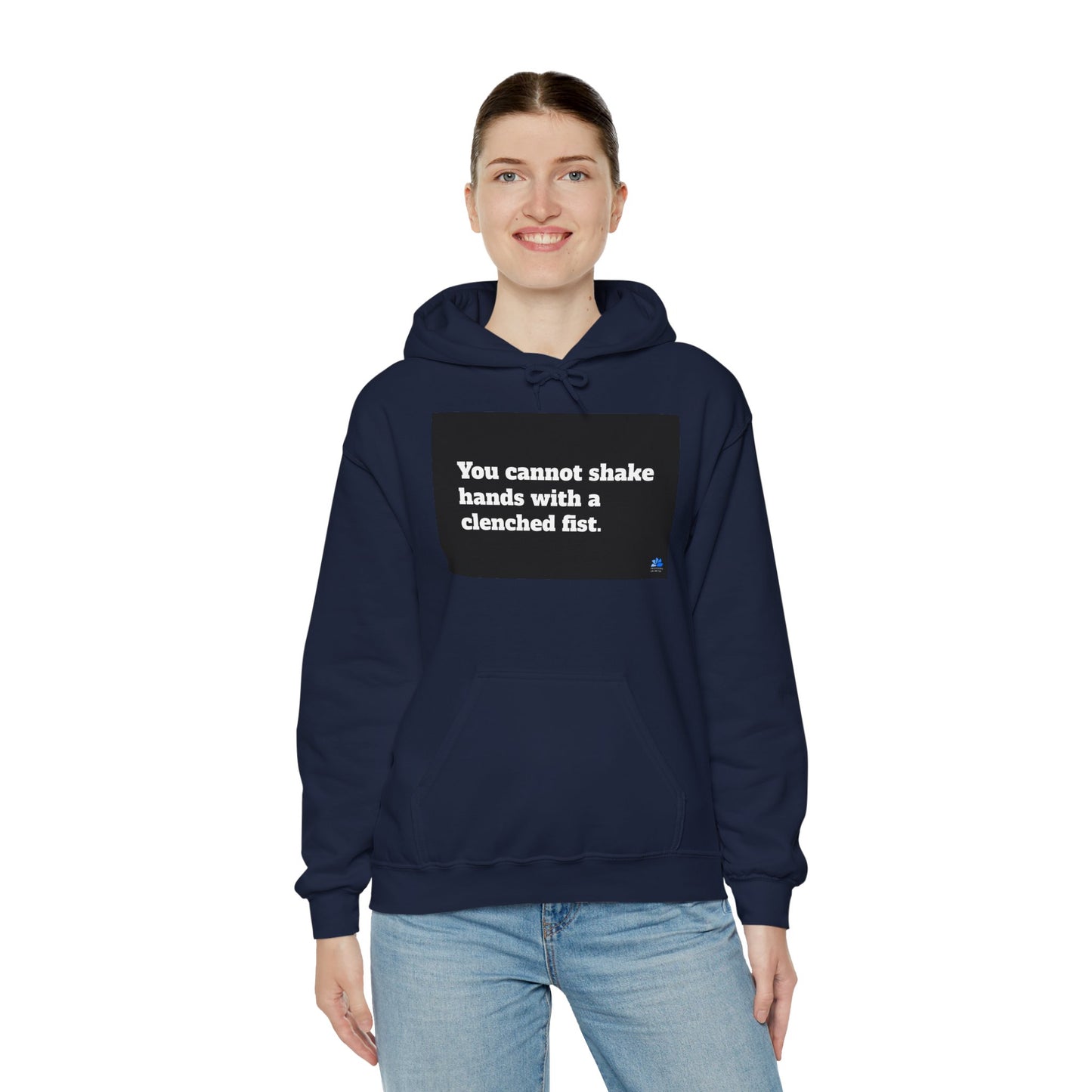 Back In Peace Unisex Heavy Blend ™ Hettegenser: Indira Gandhi Quotes