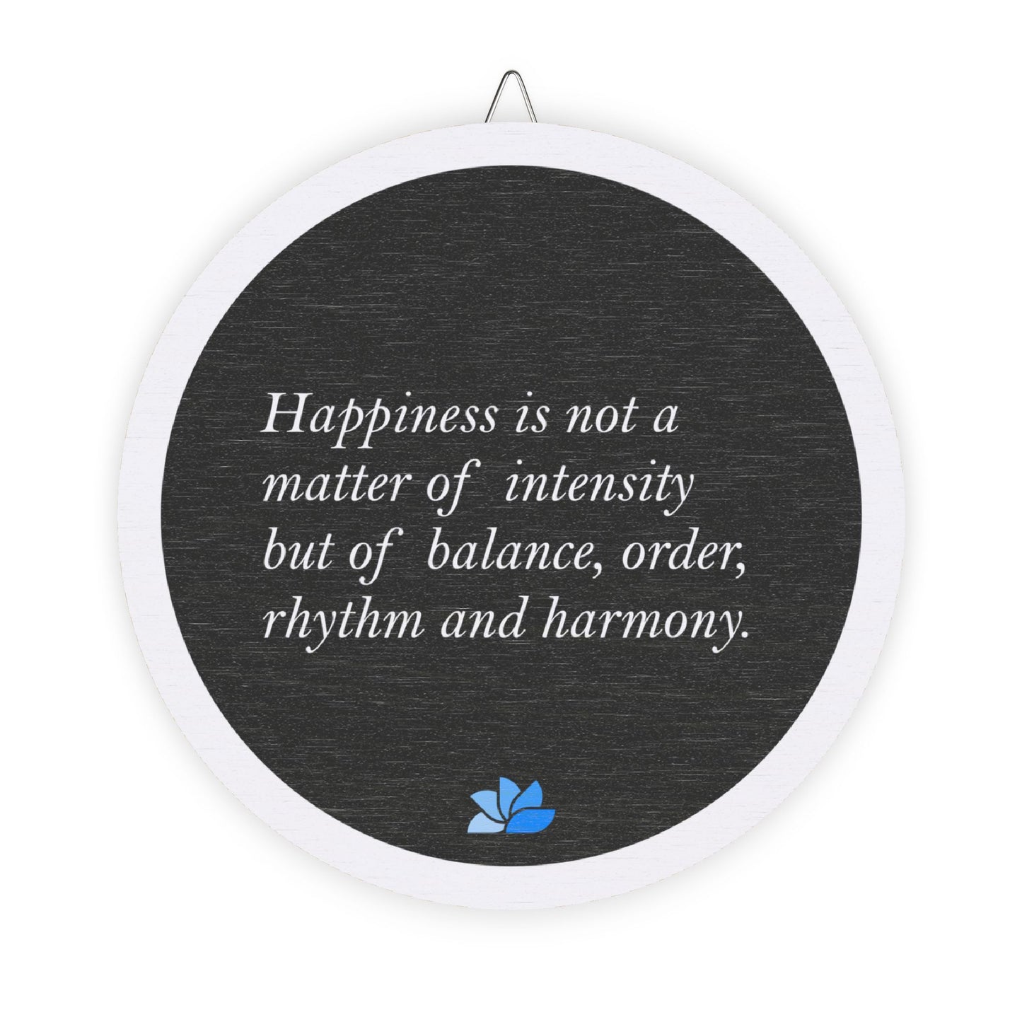 New Harmony™ Tre Hengende Skilt (Svart): Thomas Merton Quotes