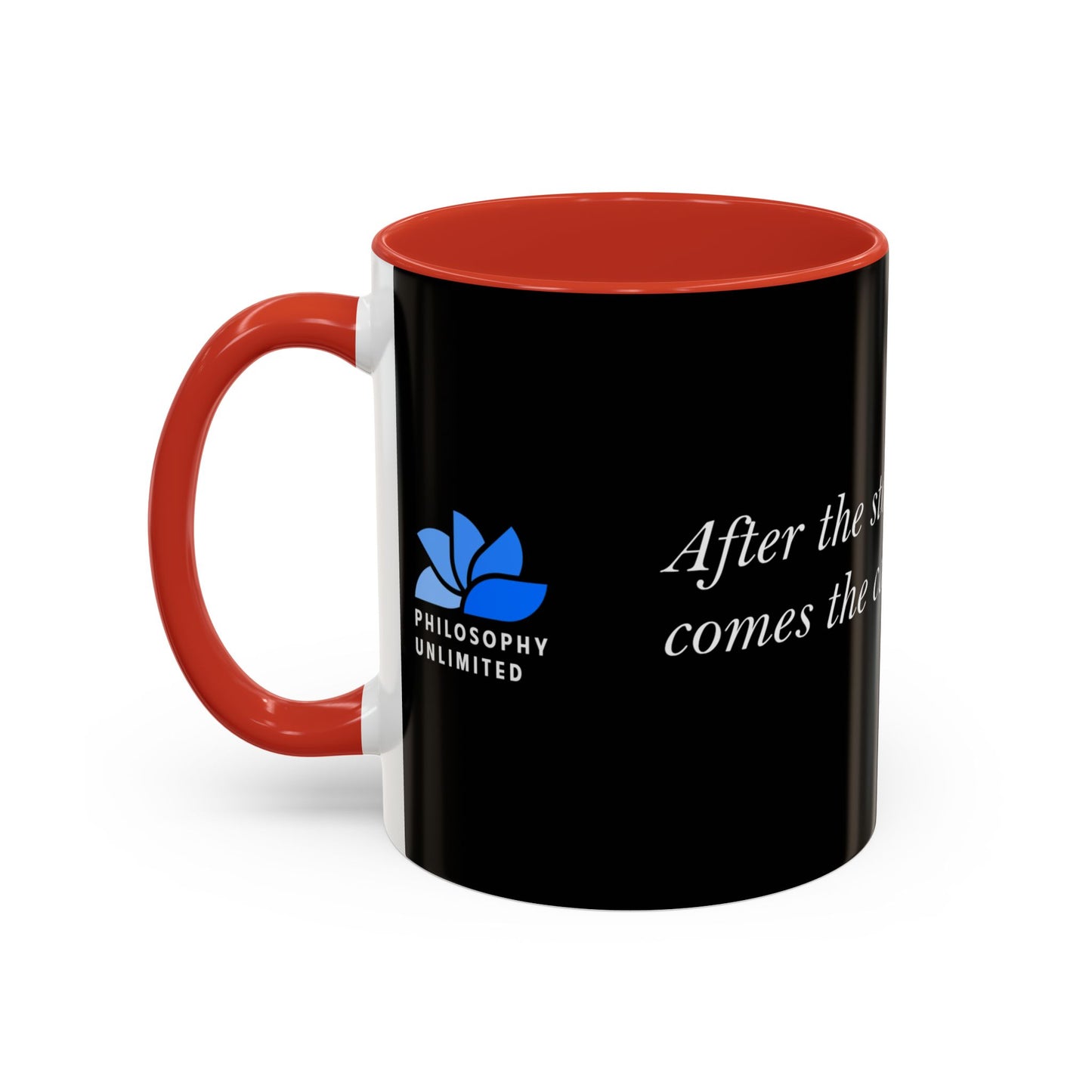 The Storm Is Over Accent™ kaffekrus 11 oz (0,33 L) / 15 oz (0,44 L) (sort tema): Matthew Henry Citater