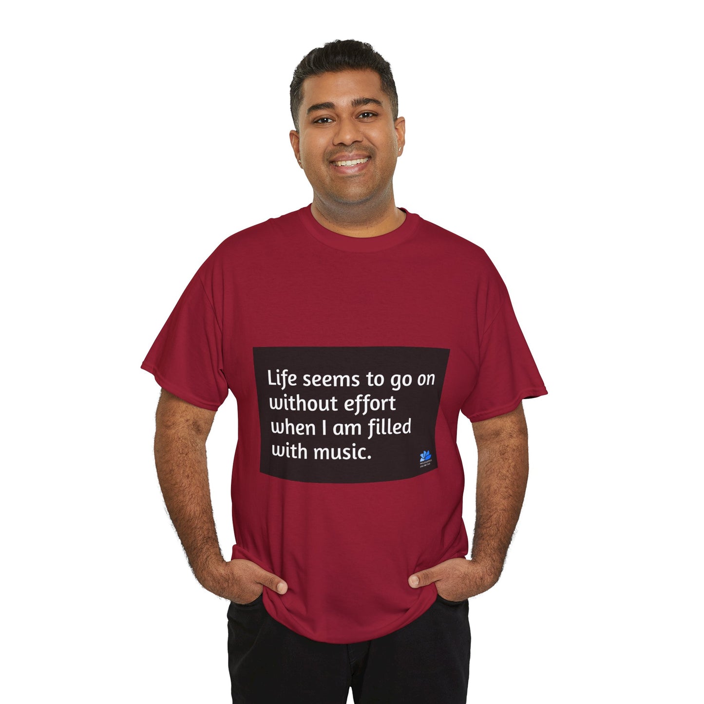 Alarm Dance Unisex ™ Heavy Cotton T-Shirt: Zitate von George Eliot