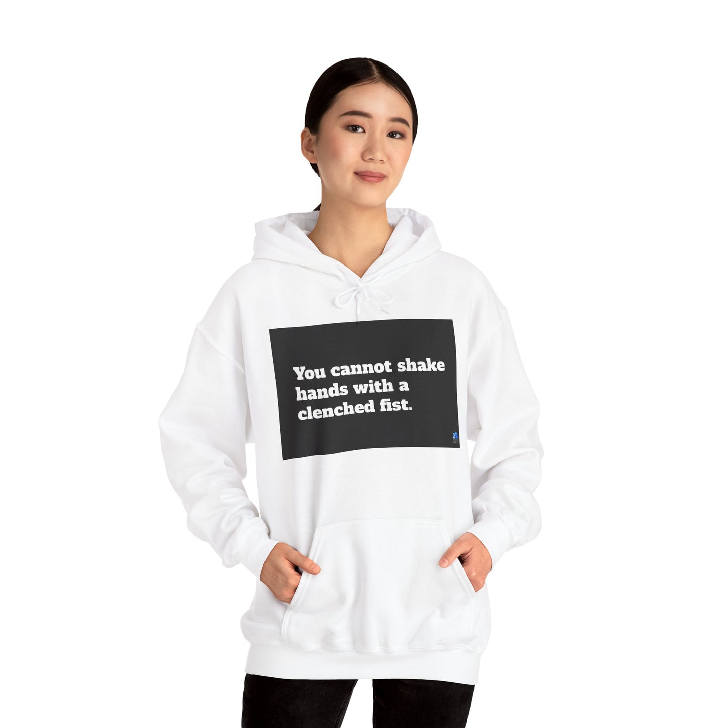 Back In Peace Unisex Heavy Blend ™ Hettegenser: Indira Gandhi Quotes